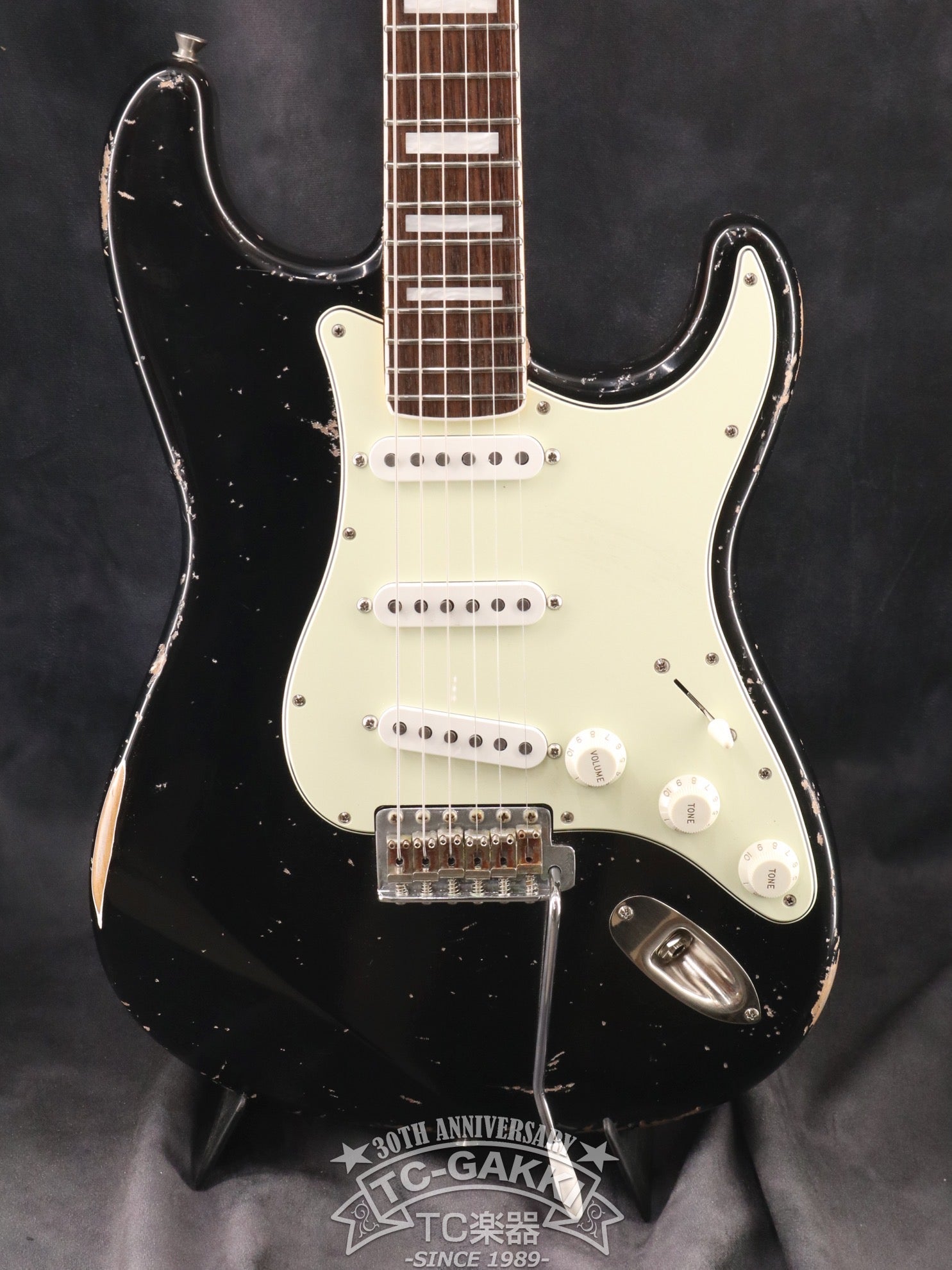 ST-Type Reverse Head Black - TC楽器 - TCGAKKI