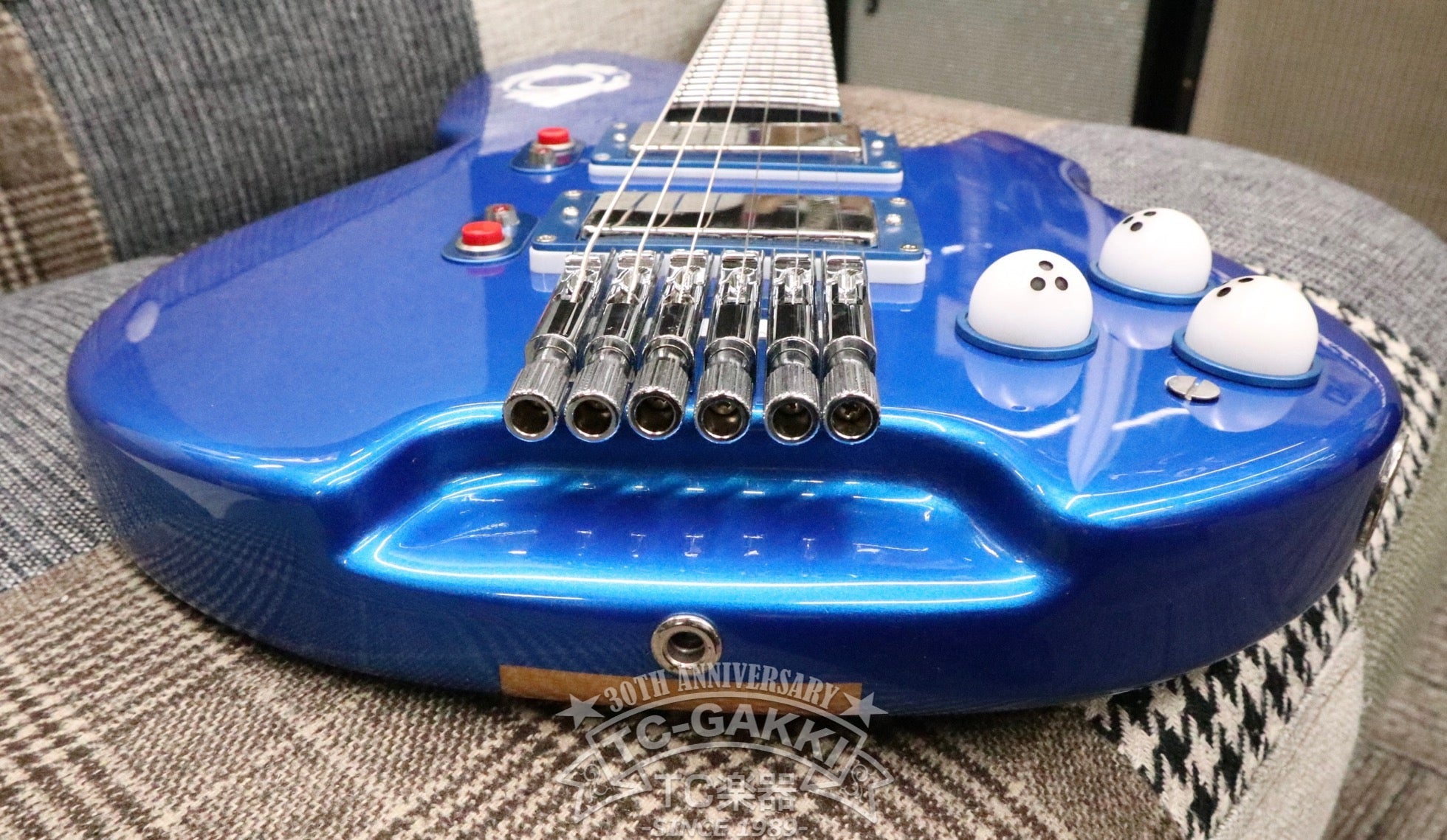 TACHIKOMA GT Gloss Blue Binding - TC楽器 - TCGAKKI
