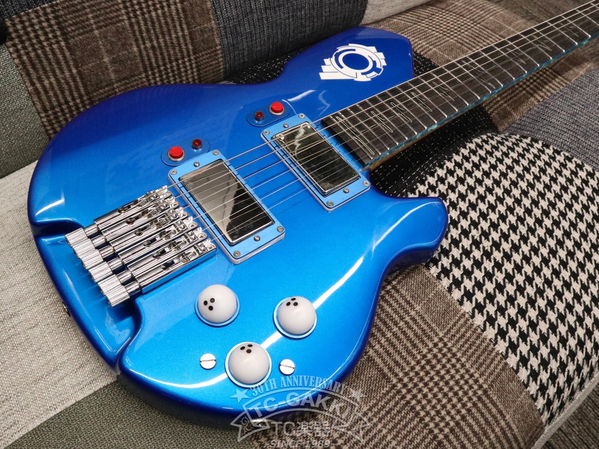 TACHIKOMA GT Gloss Blue Binding - TC楽器 - TCGAKKI