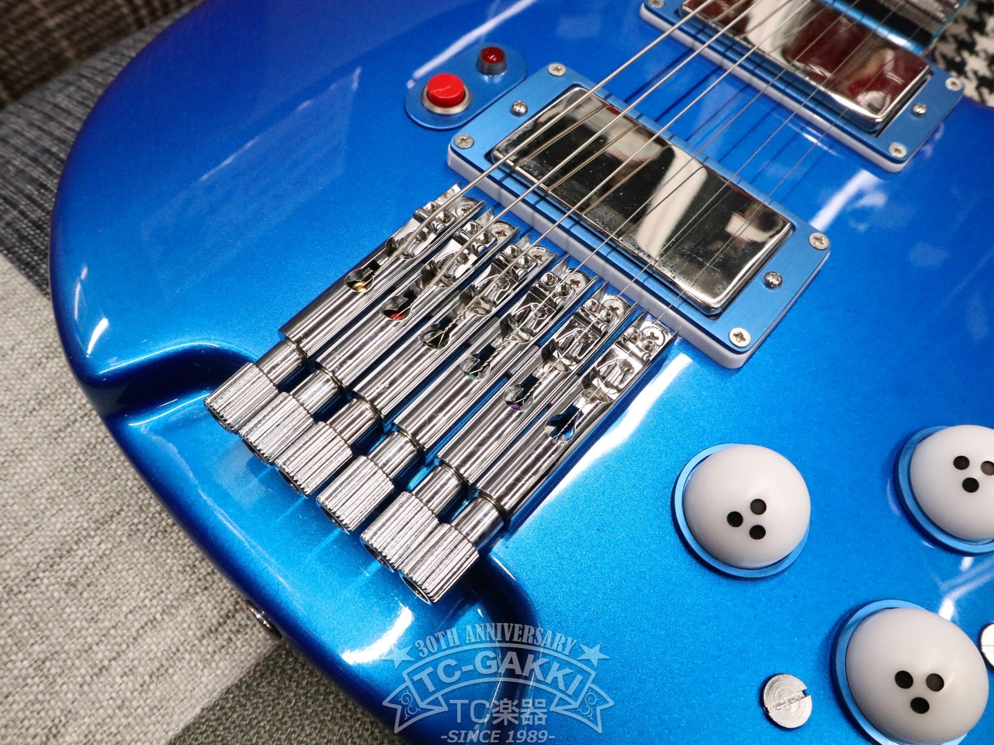 TACHIKOMA GT Gloss Blue Binding - TC楽器 - TCGAKKI