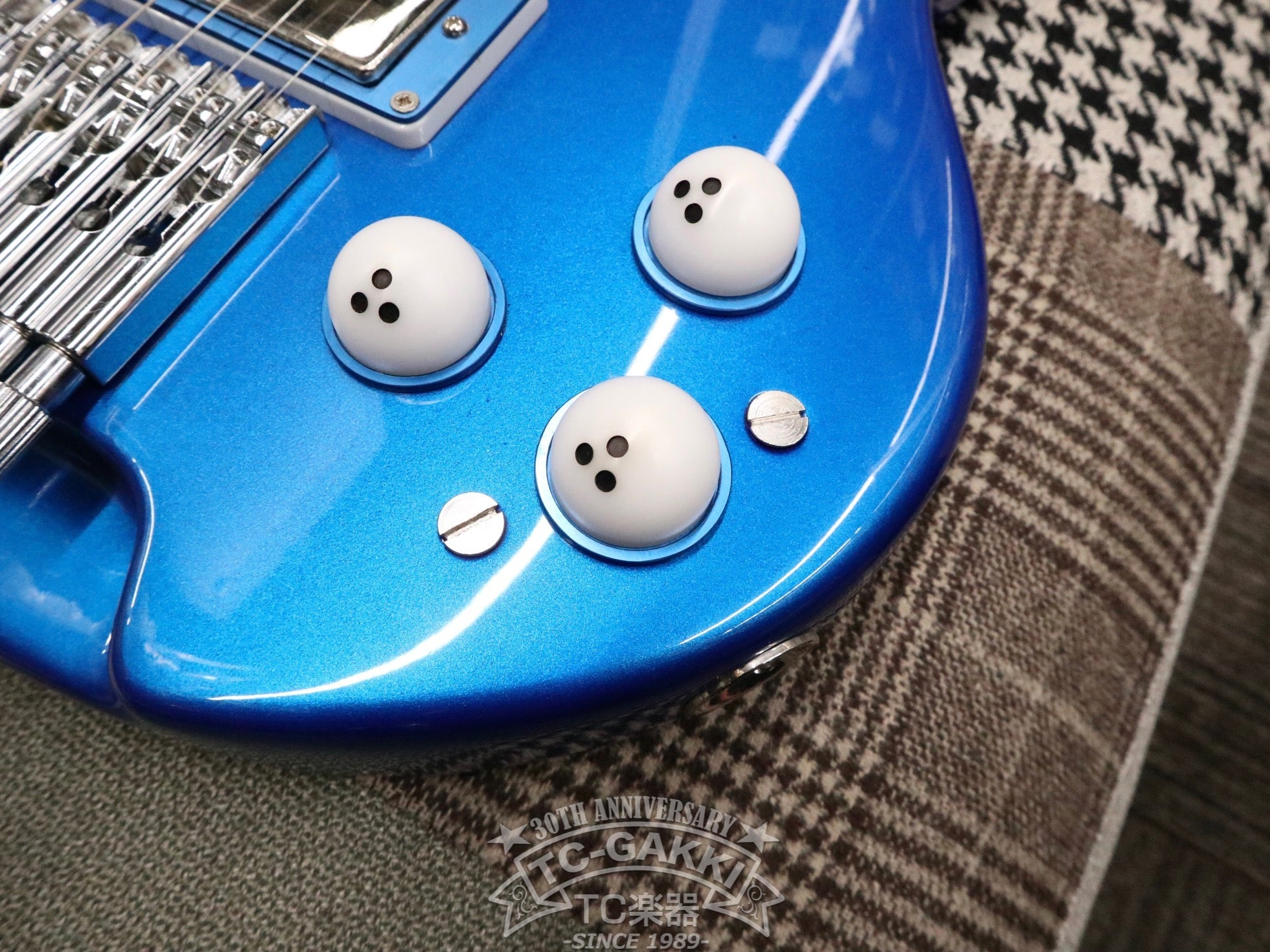 TACHIKOMA GT Gloss Blue Binding - TC楽器 - TCGAKKI
