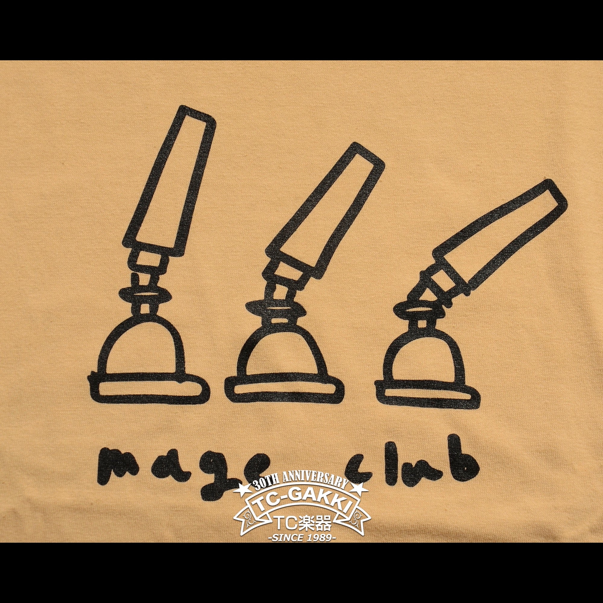 TC楽器 オリジナルTシャツ "マゲ倶楽部" - TC楽器 - TCGAKKI