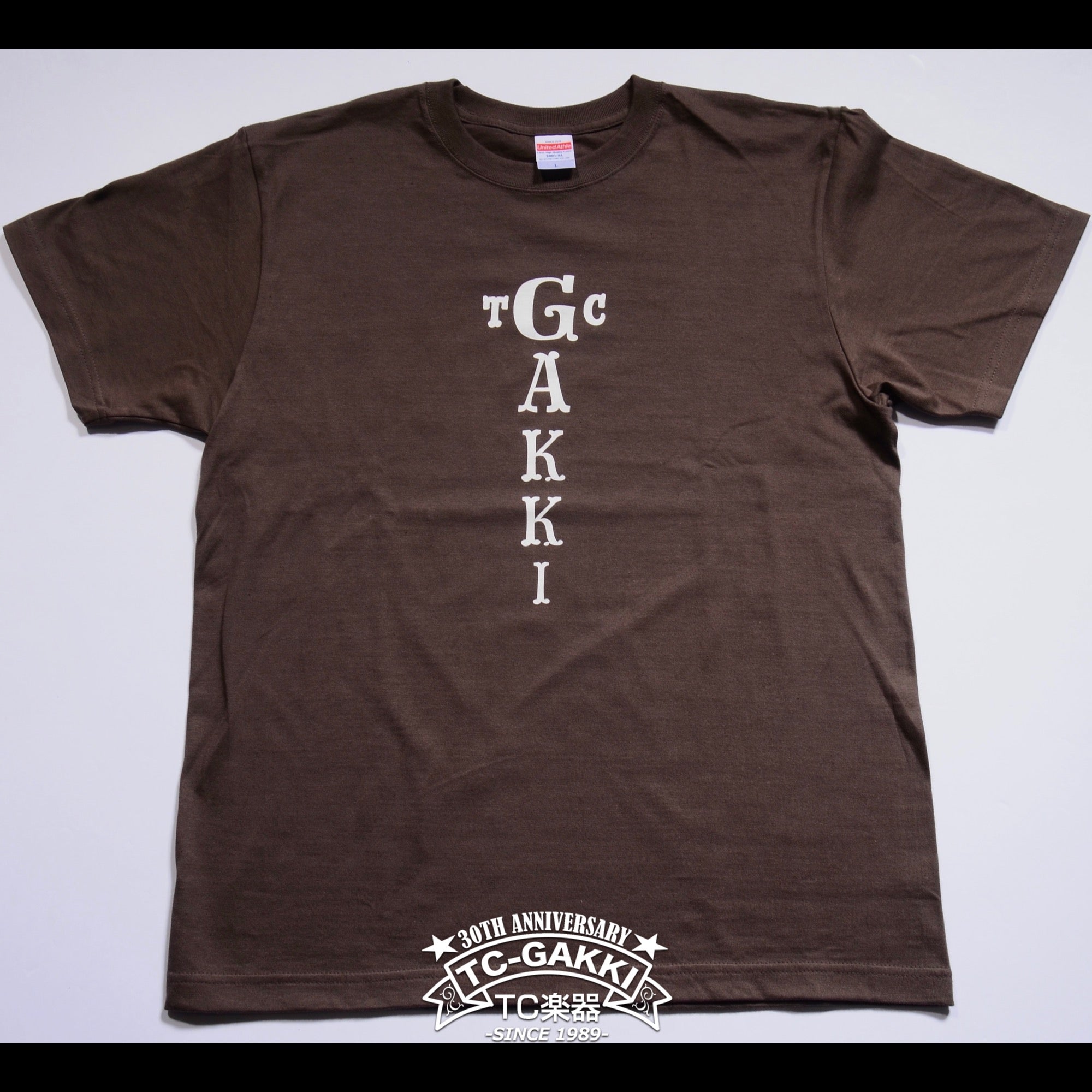 TC楽器 オリジナルTシャツ "縦ロゴ" - TC楽器 - TCGAKKI