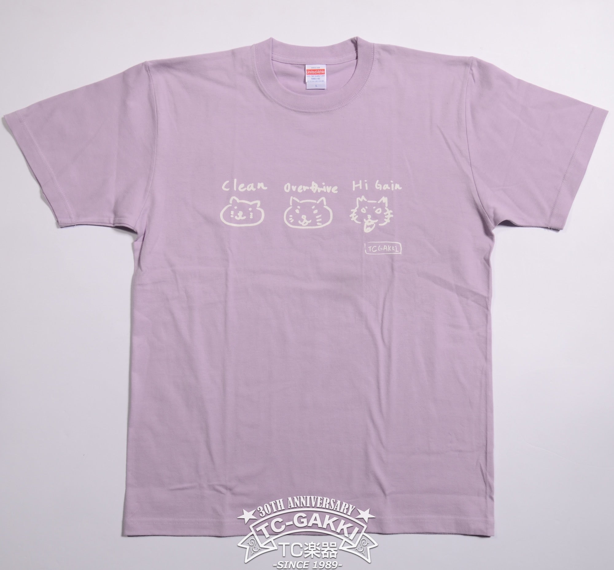 TC楽器 オリジナルTシャツ "Hizumi"(purple) - TC楽器 - TCGAKKI