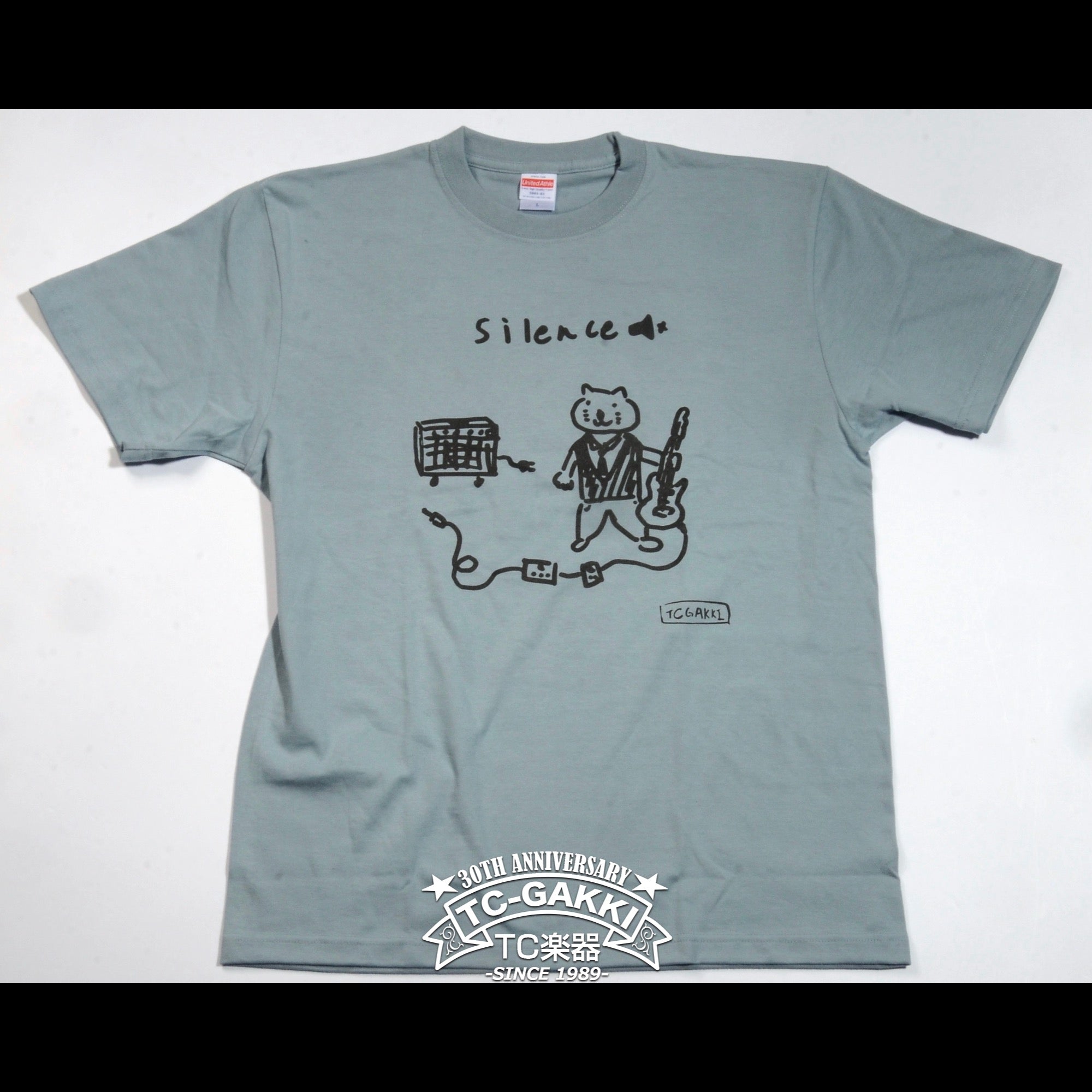 TC楽器 オリジナルTシャツ "Silence" - TC楽器 - TCGAKKI