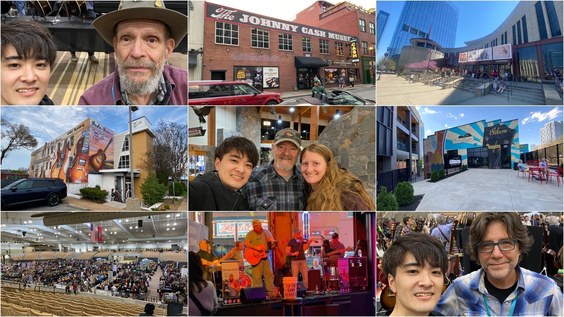 ギターの聖地へ！ナッシュビル（Nashville Amigo Guitar Shows）〜モンタナ出張レポート！【Advance Guitars】