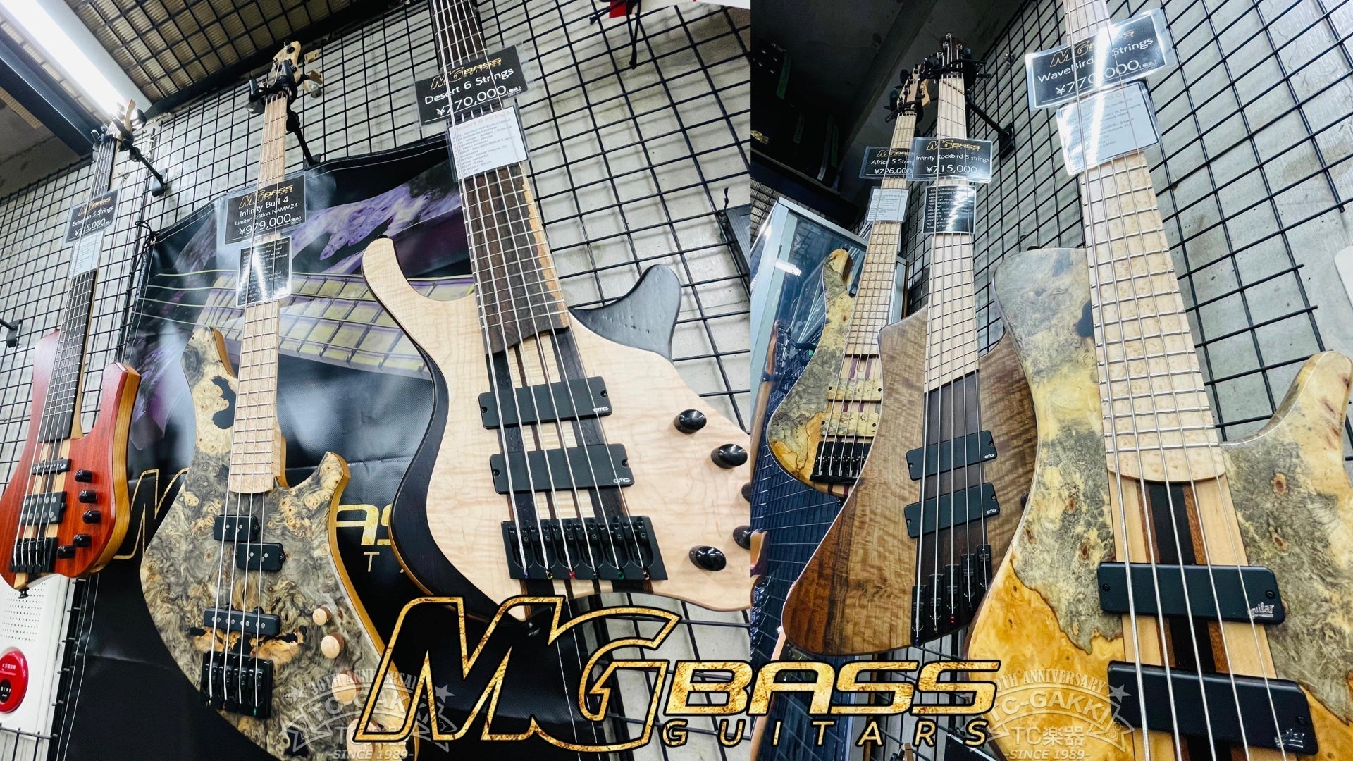 MGBass 新入荷モデルを一挙ご紹介！ - TC楽器 - TCGAKKI