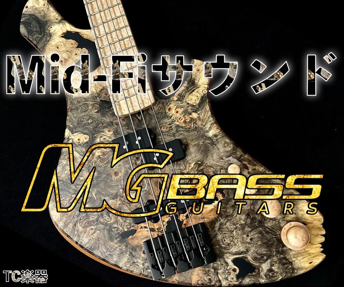 日本初上陸Mid-Fiサウンドの最高峰MGBass発売開始！＜MGBass＞ - TC楽器 - TCGAKKI