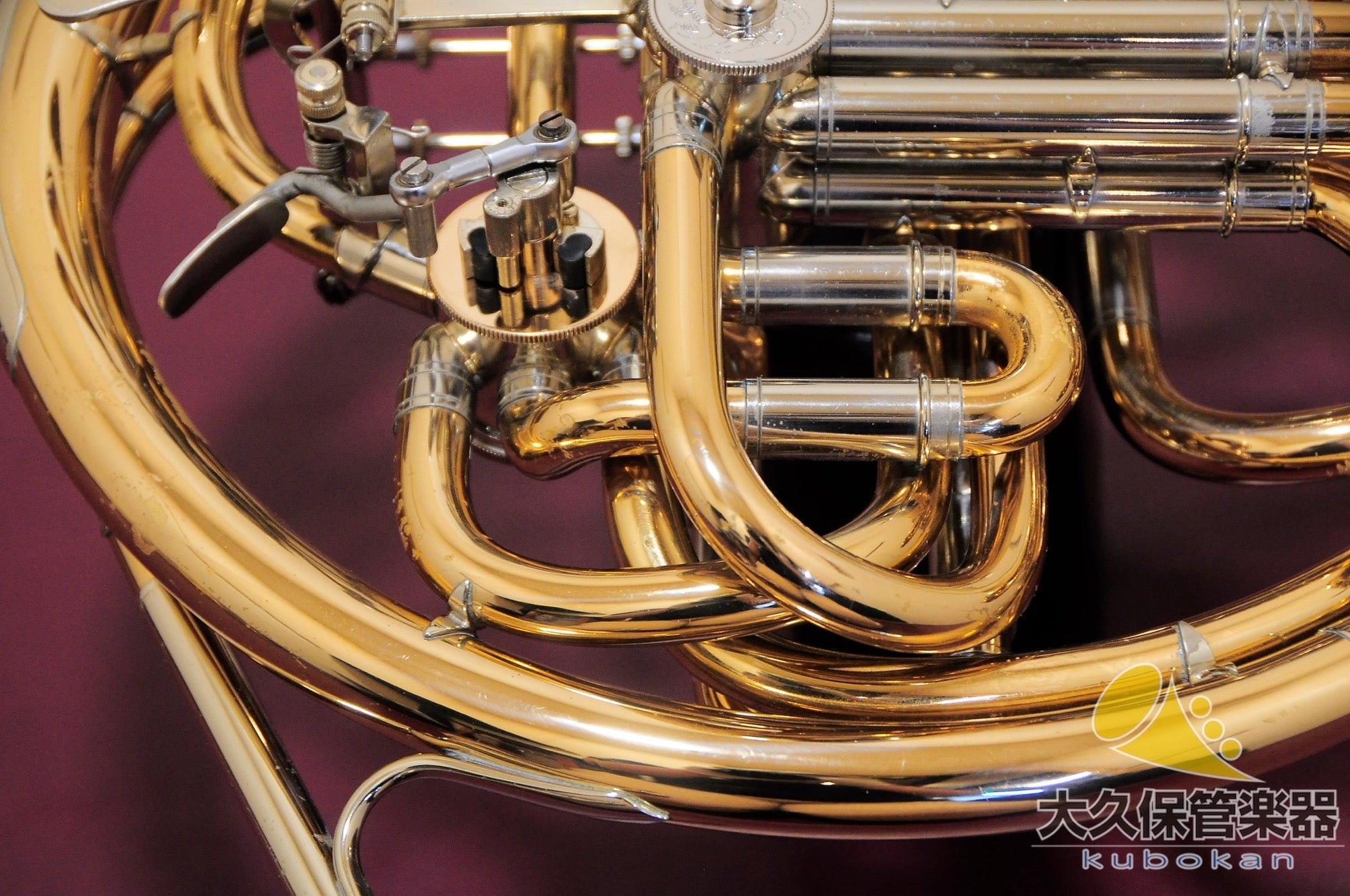 アレキサンダー　ノーラッカーフルダブルホルン103 アレキサンダー 103GBL /Bell with Nickel silver garland フルダブル