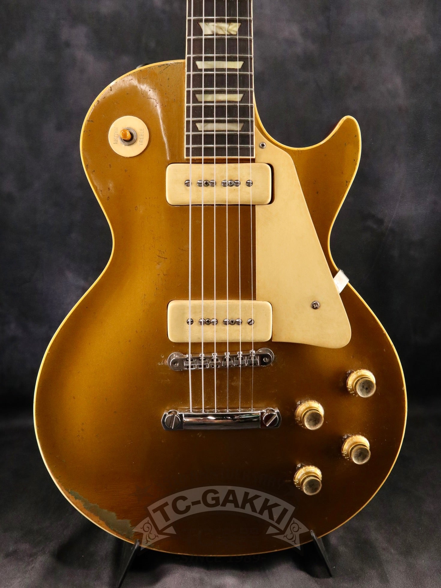 1952 - 1953 Les Paul Gold Top Conversion - TC楽器 - TCGAKKI