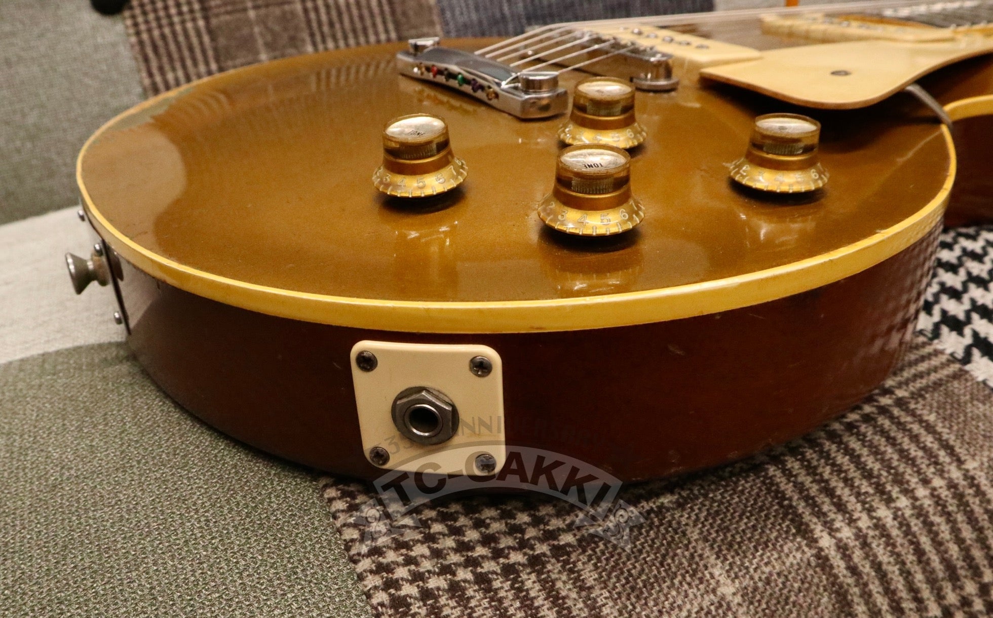 1952-1953 Les Paul Gold Top Conversion - TC楽器 - TCGAKKI
