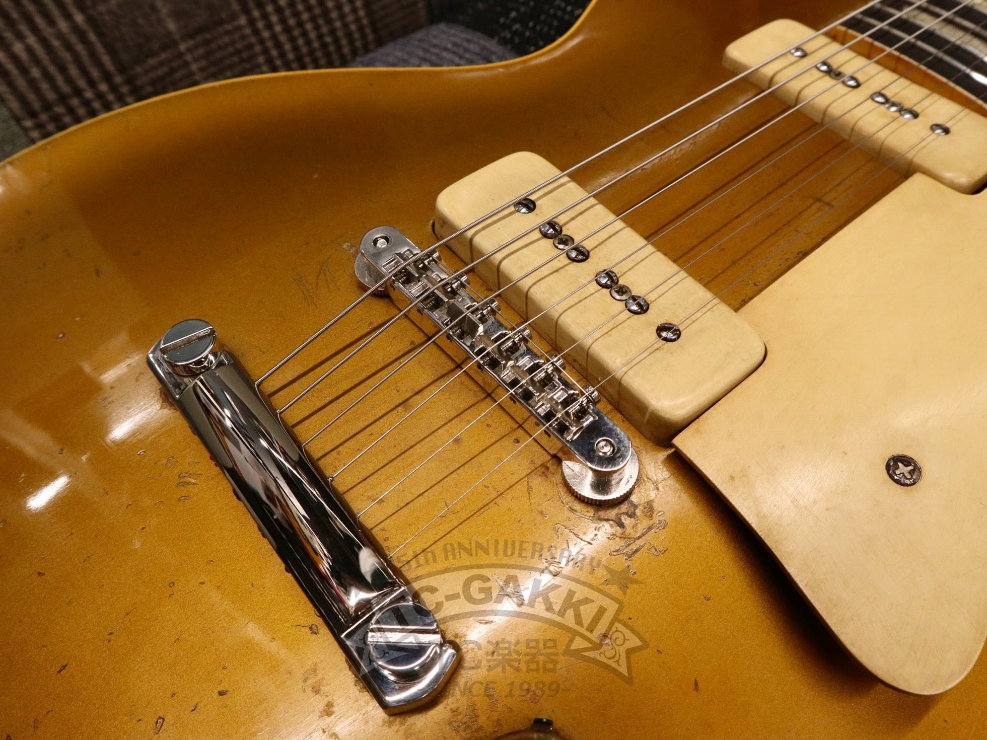 1952 - 1953 Les Paul Gold Top Conversion - TC楽器 - TCGAKKI