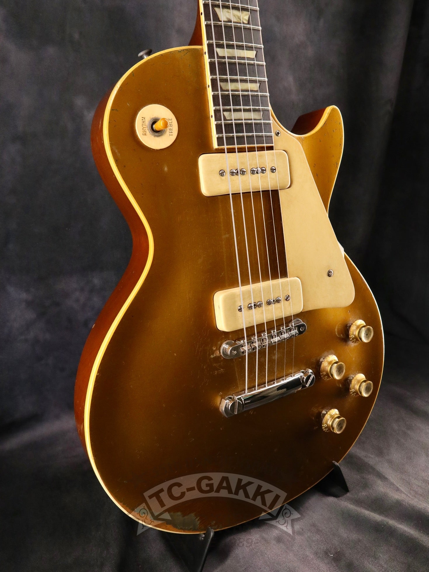 1952 - 1953 Les Paul Gold Top Conversion - TC楽器 - TCGAKKI