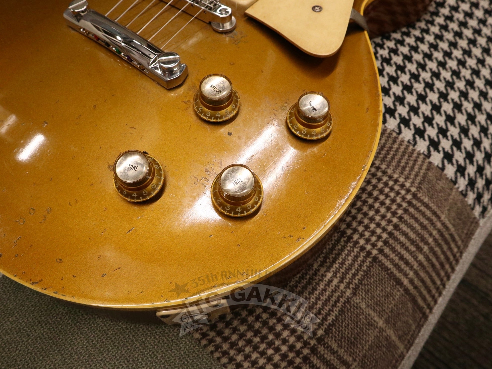 1952 - 1953 Les Paul Gold Top Conversion - TC楽器 - TCGAKKI