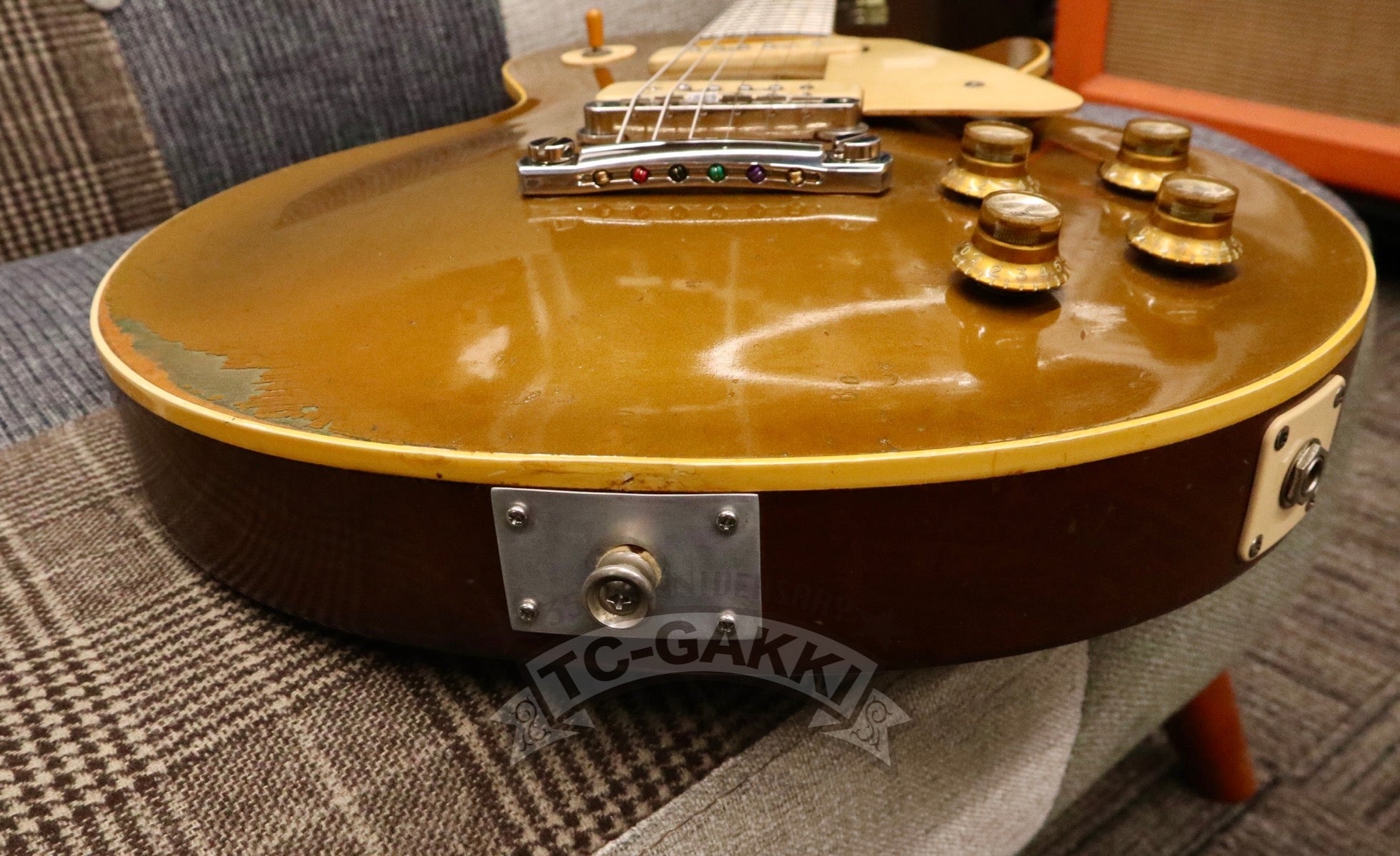 1952 - 1953 Les Paul Gold Top Conversion - TC楽器 - TCGAKKI