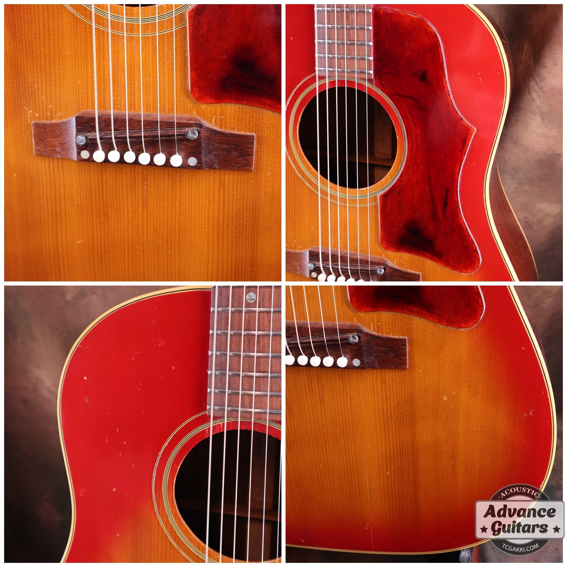 1967年製 J-45 Cherry Sunburst