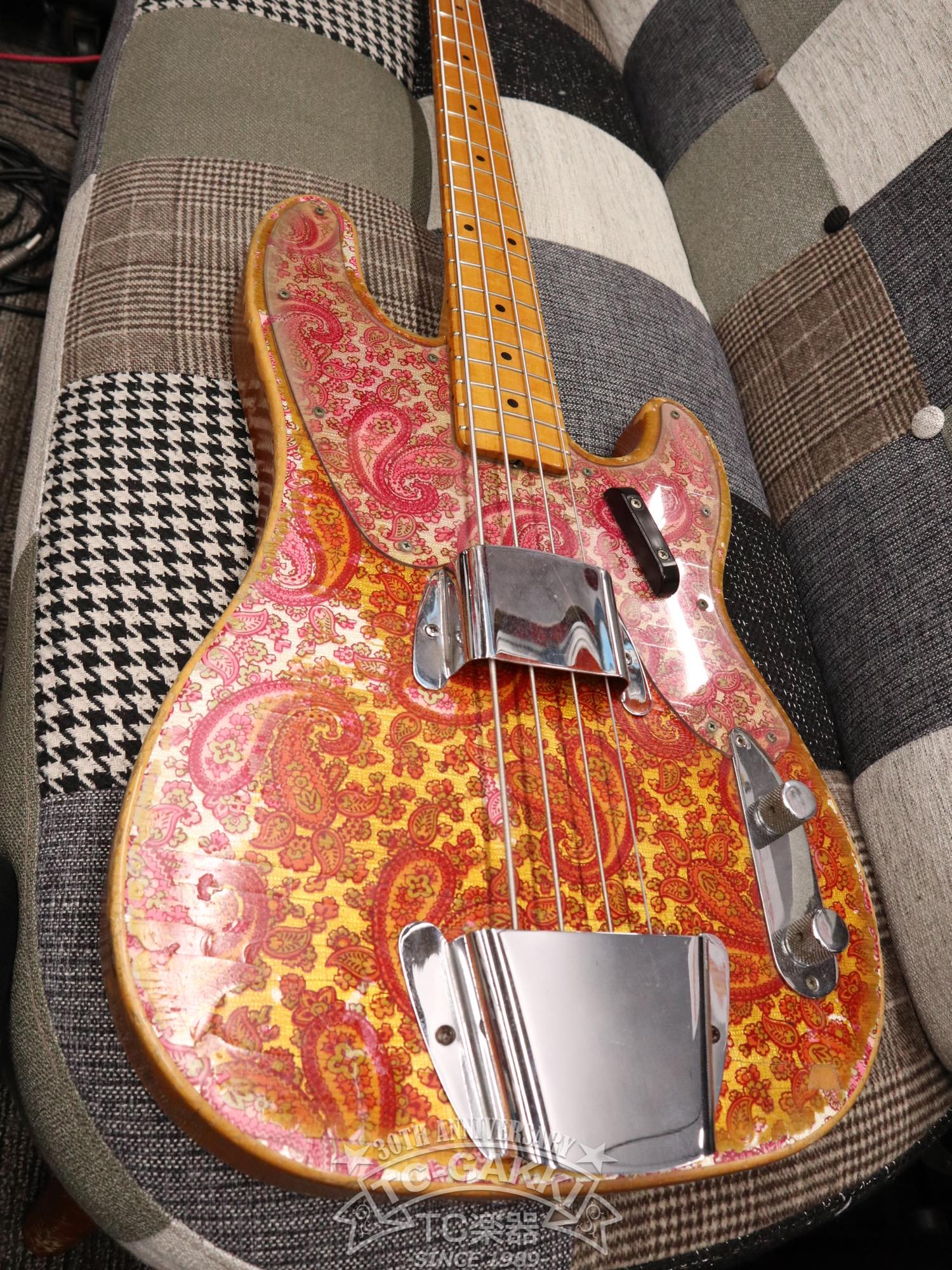 1968 Telecaster Bass “Paisley Red” - TC楽器 - TCGAKKI