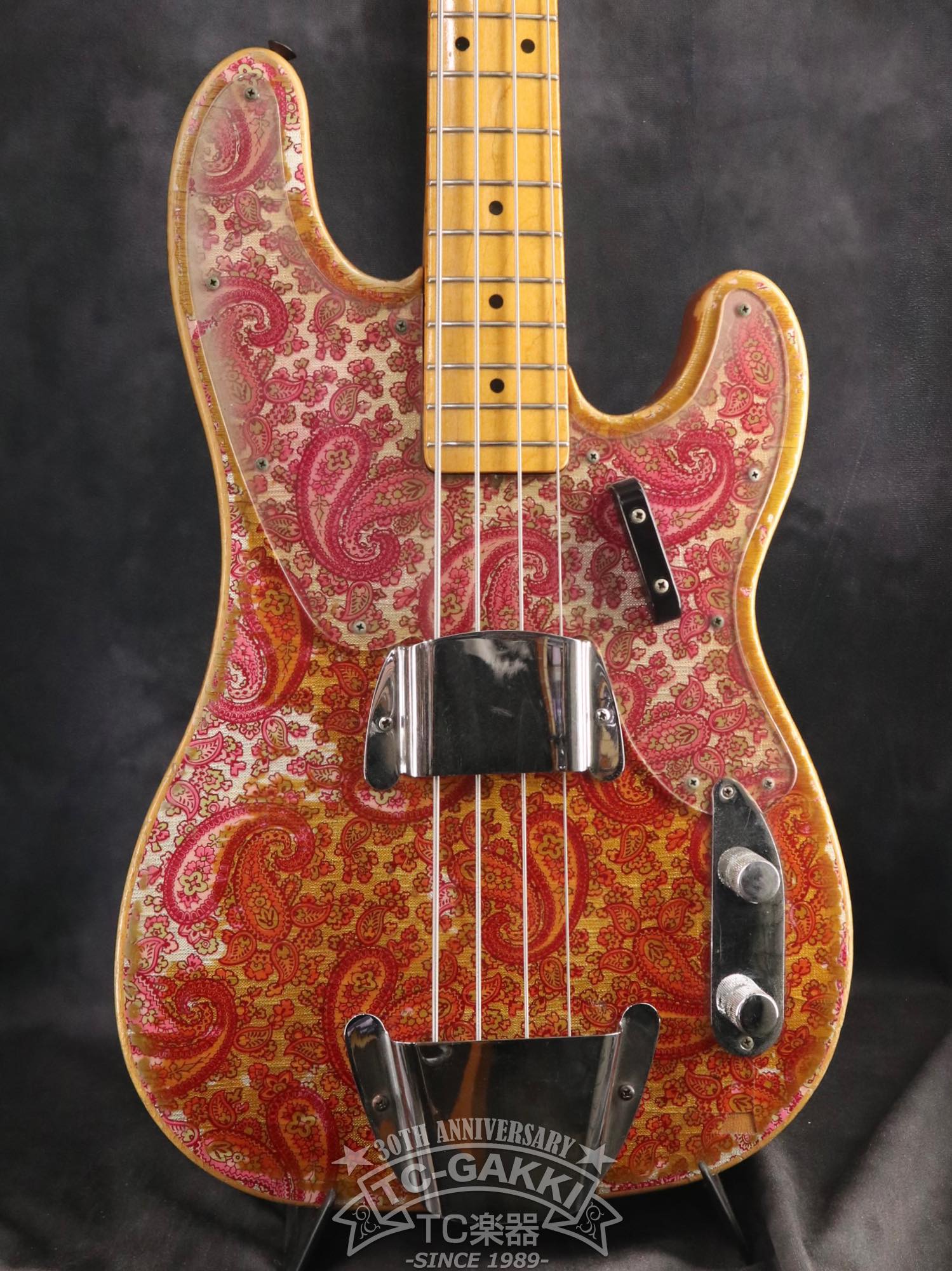 1968 Telecaster Bass “Paisley Red” - TC楽器 - TCGAKKI