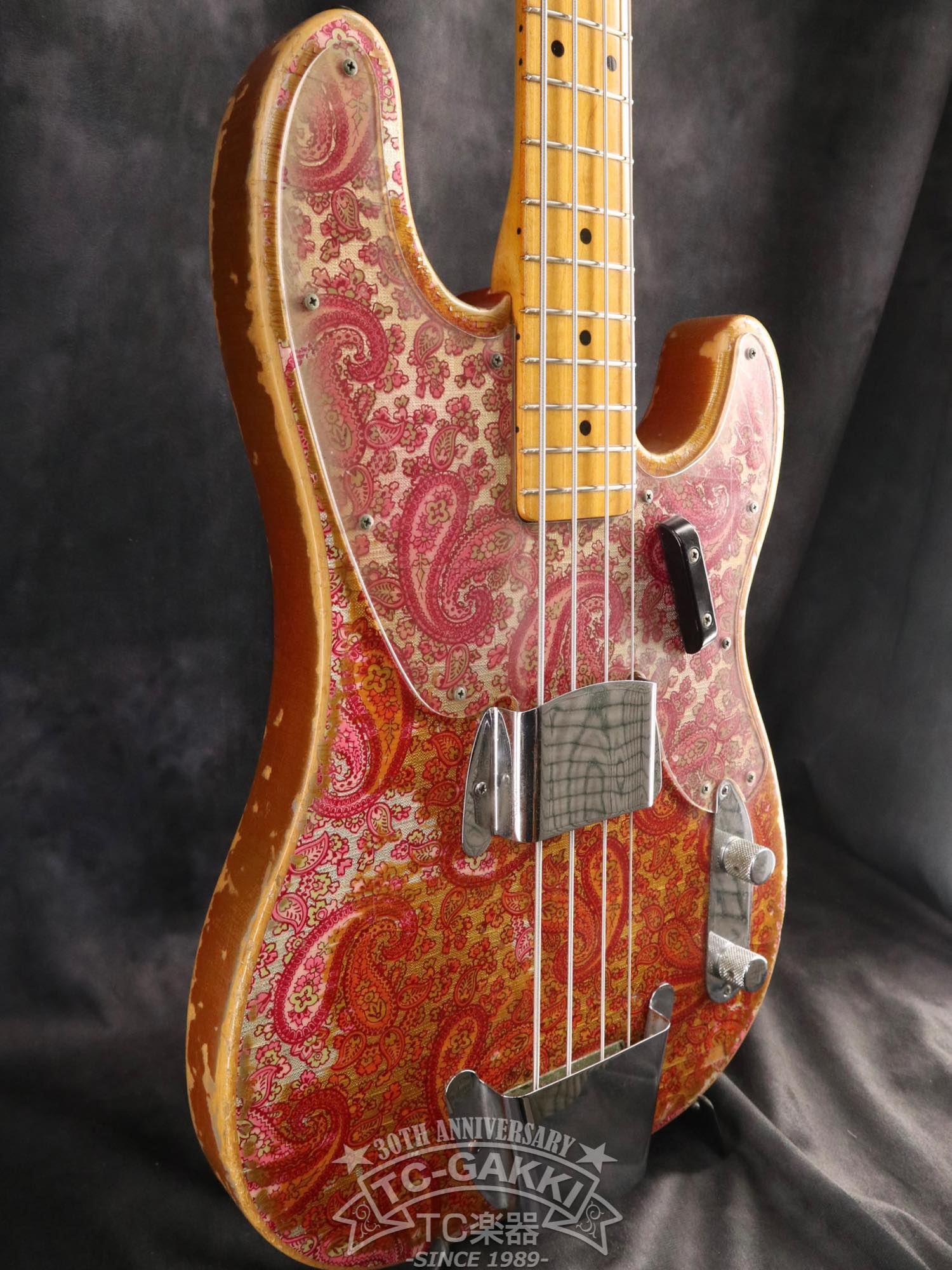 1968 Telecaster Bass “Paisley Red” - TC楽器 - TCGAKKI