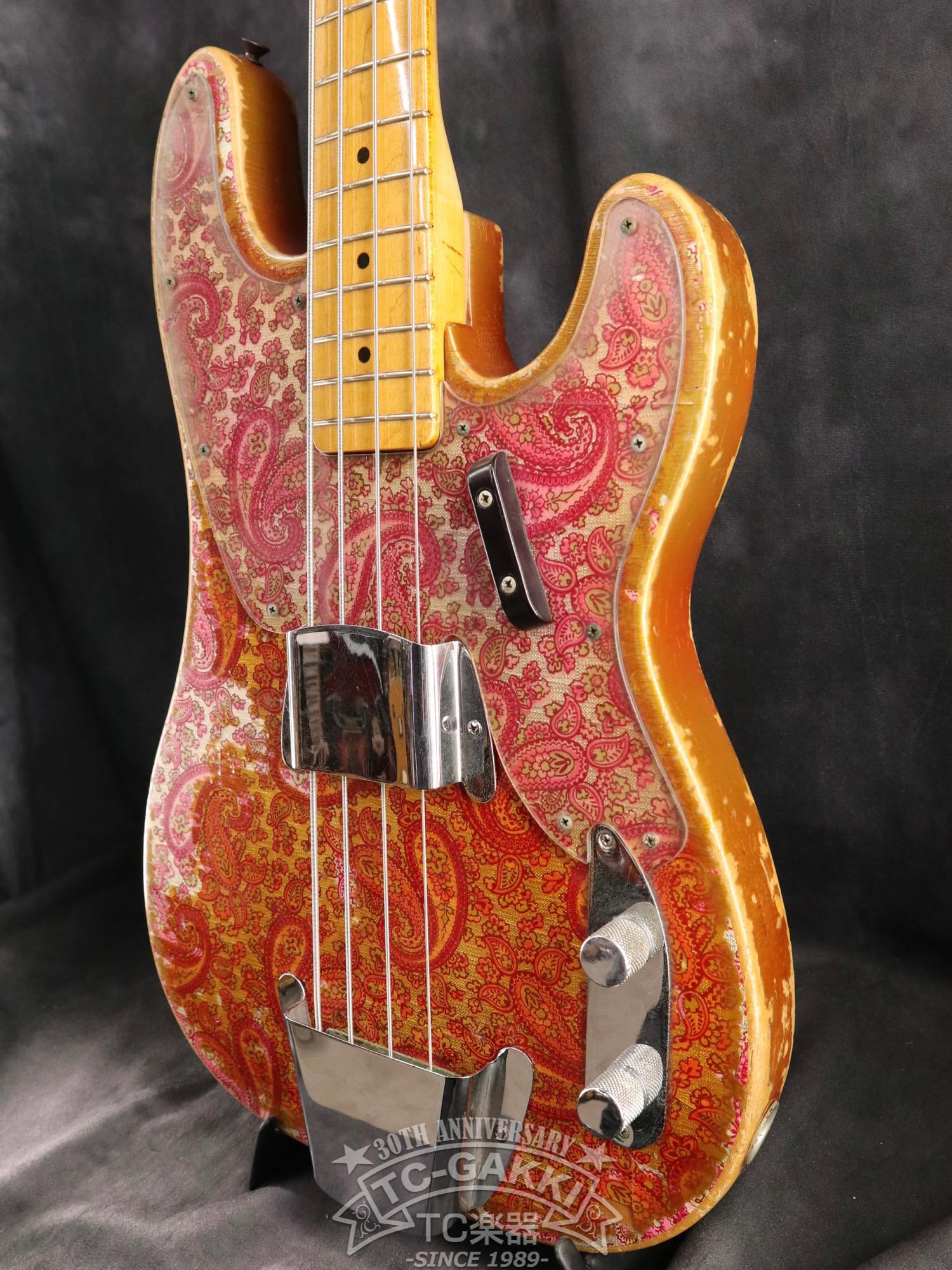 1968 Telecaster Bass “Paisley Red” - TC楽器 - TCGAKKI