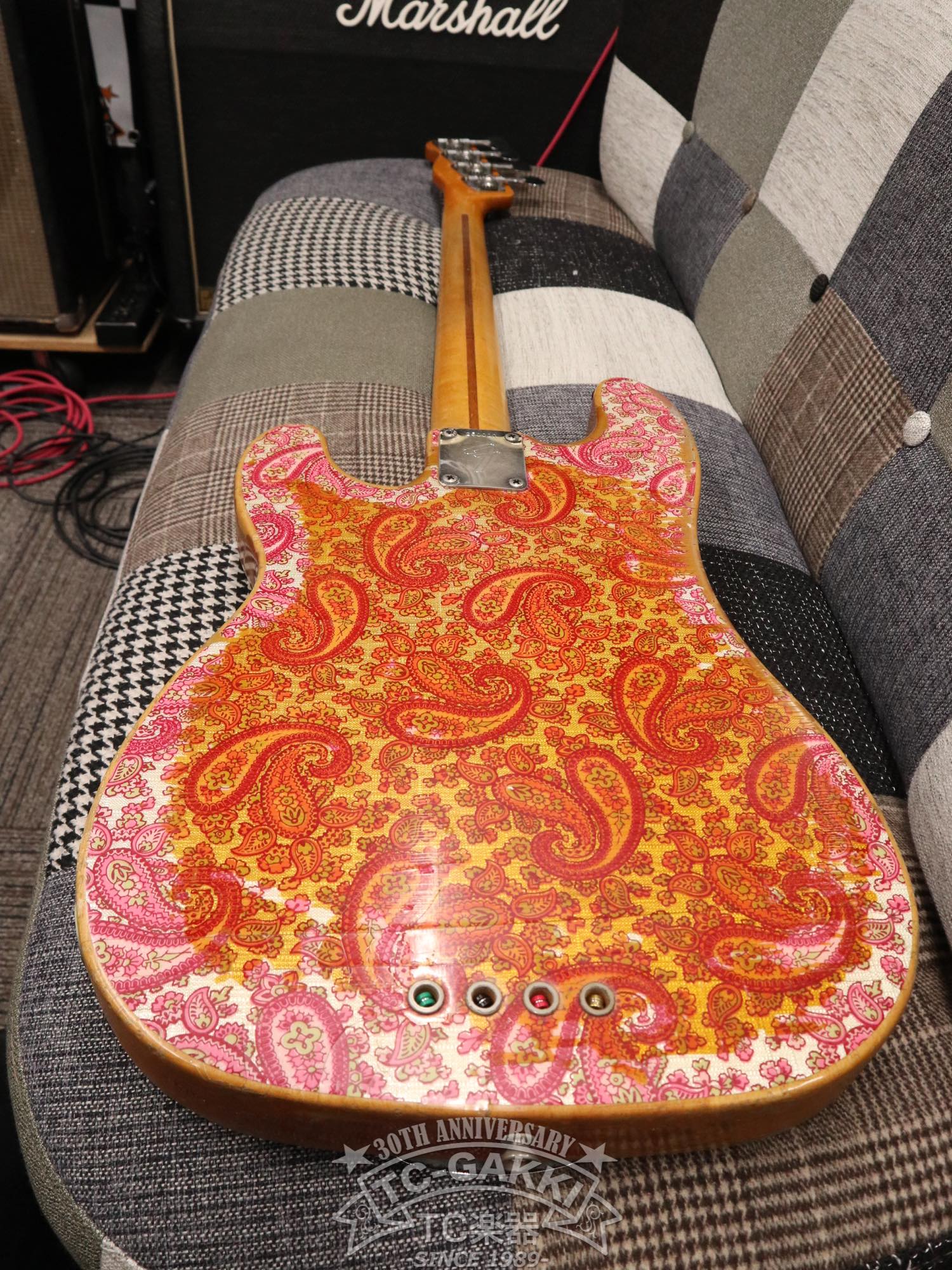 1968 Telecaster Bass “Paisley Red” - TC楽器 - TCGAKKI