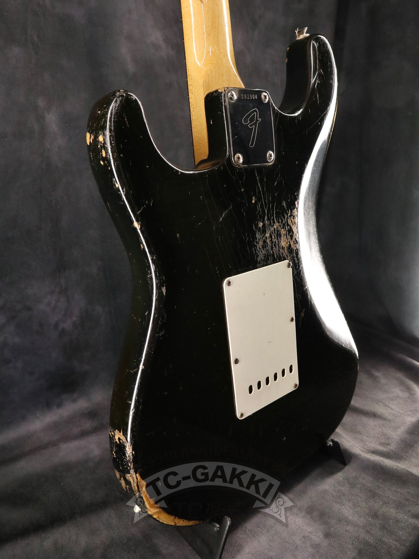 1969 STRATOCASTER Black/Rose - TC楽器 - TCGAKKI