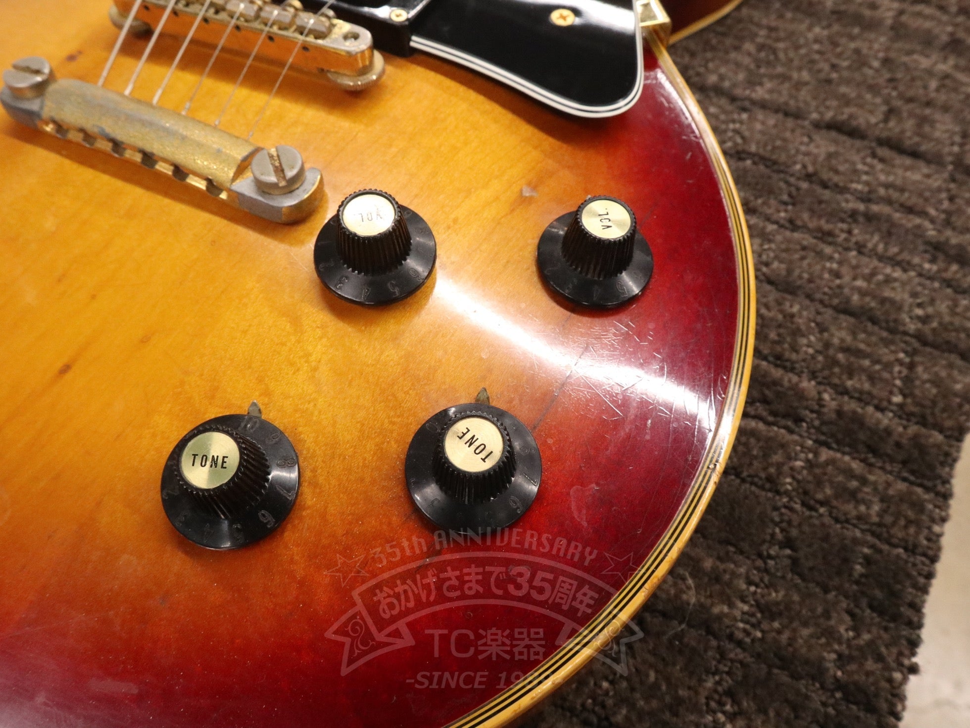 1972 Les Paul Custom Cherry Sunburst