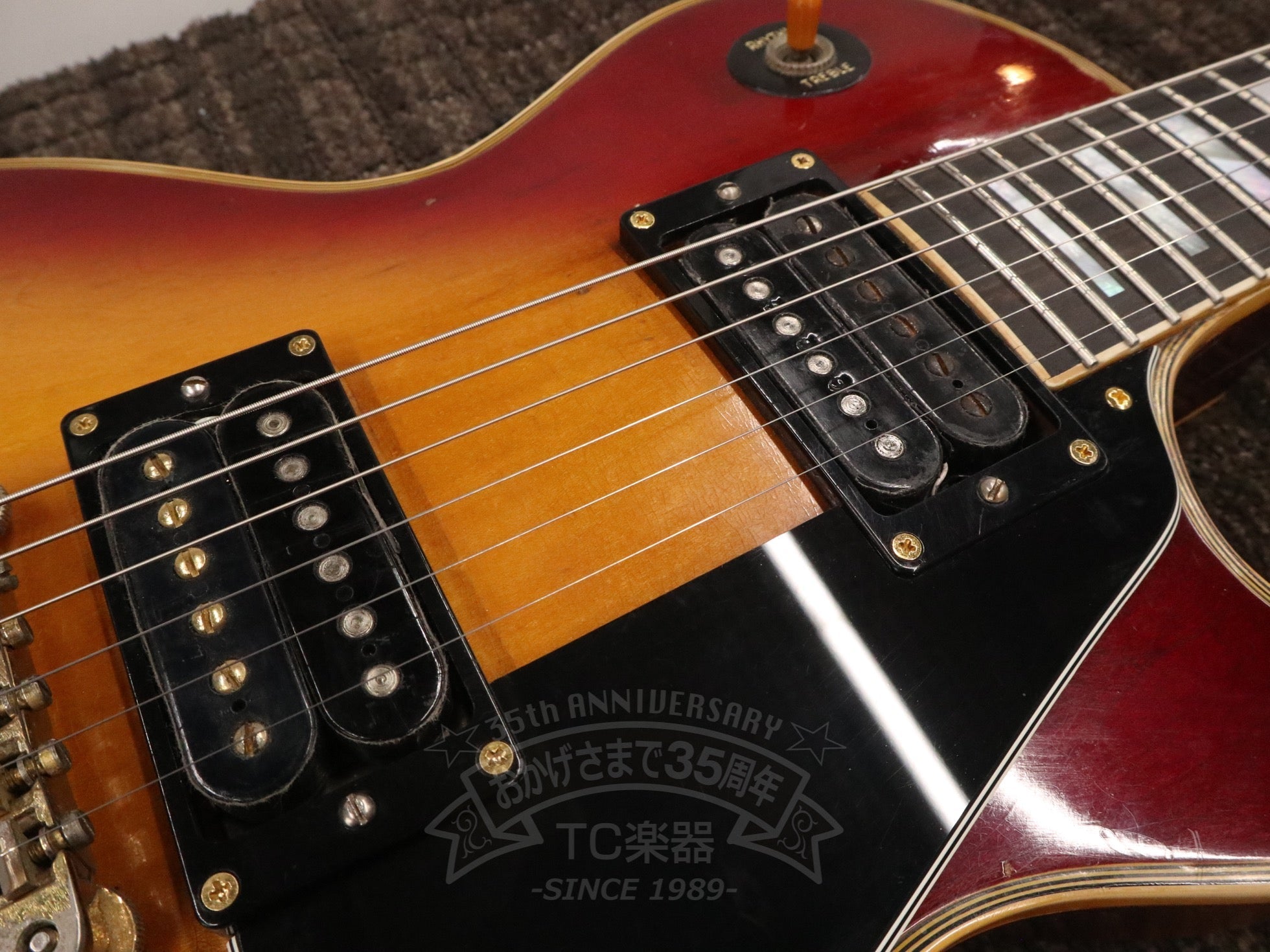 1972 Les Paul Custom Cherry Sunburst