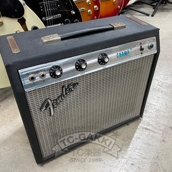 Fender Champ Silverfaceビンテージギターアンプ（Vintage 1968-1969 