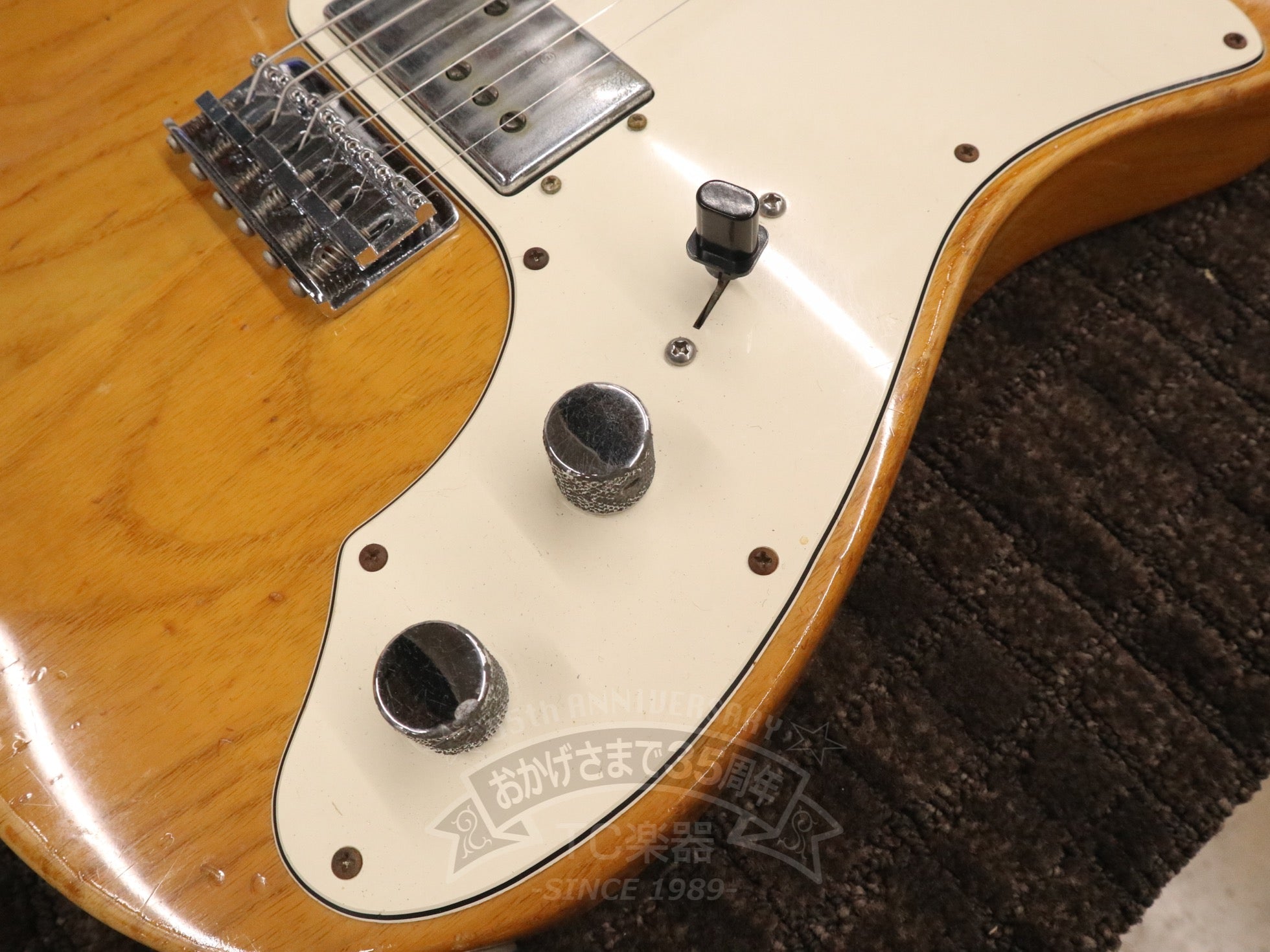 1975 TELECASTER Thinline Natural / Maple