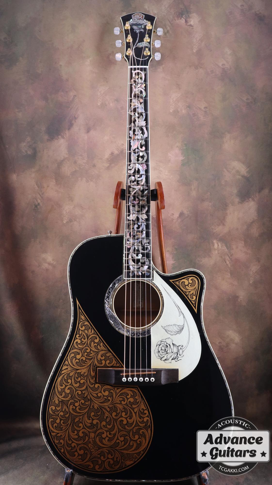 1988年製 Custom Superlative WB guitar by Scott Baxendale（Played