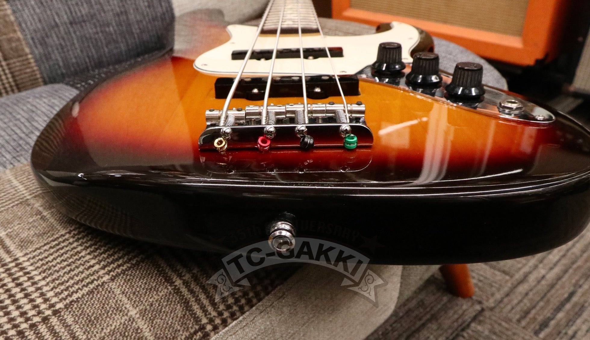 1990 American Standard Jazz Bass “Long Horn” - TC楽器 - TCGAKKI