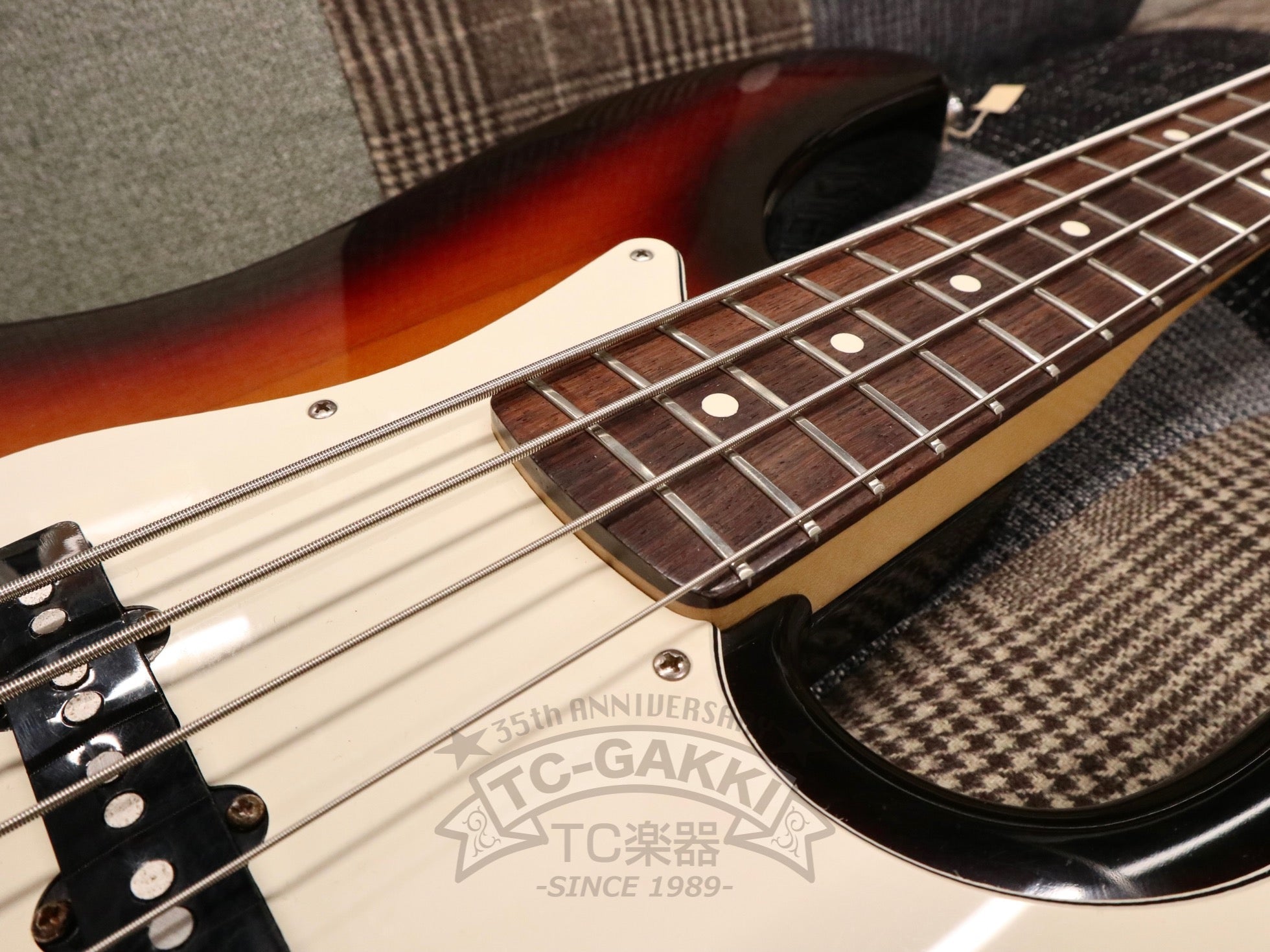 1990 American Standard Jazz Bass “Long Horn” - TC楽器 - TCGAKKI