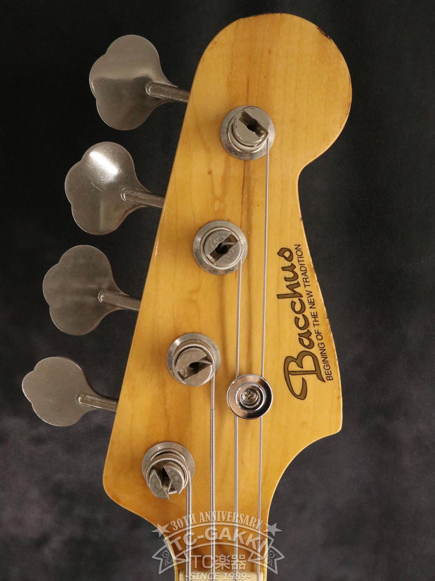 Bacchus エレキギター アイボリー 1990s BJB-118