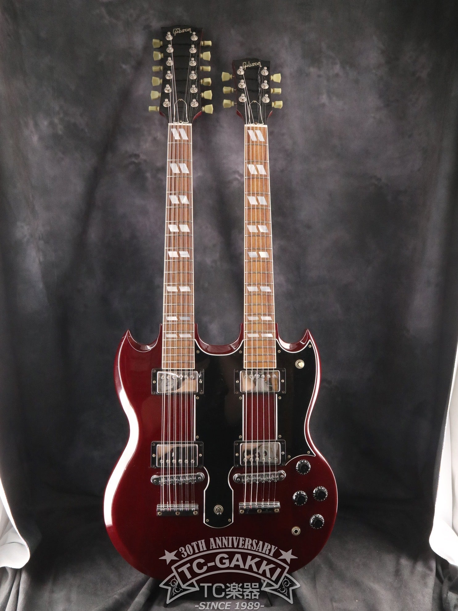 Gibson SG エレキギター 1991年製 U.S.A 1991 Gibson EDS-1275 Heritage Cherry - TC楽器 - TCGAKKI