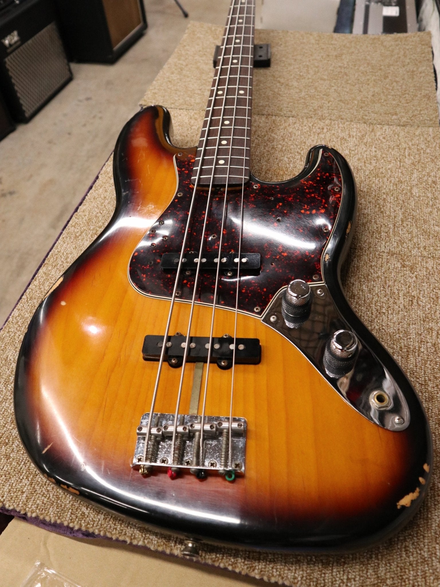 1995 Fender USA American Vintage ‘62 Jazz Bass Stack Knob - TC楽器 - TCGAKKI