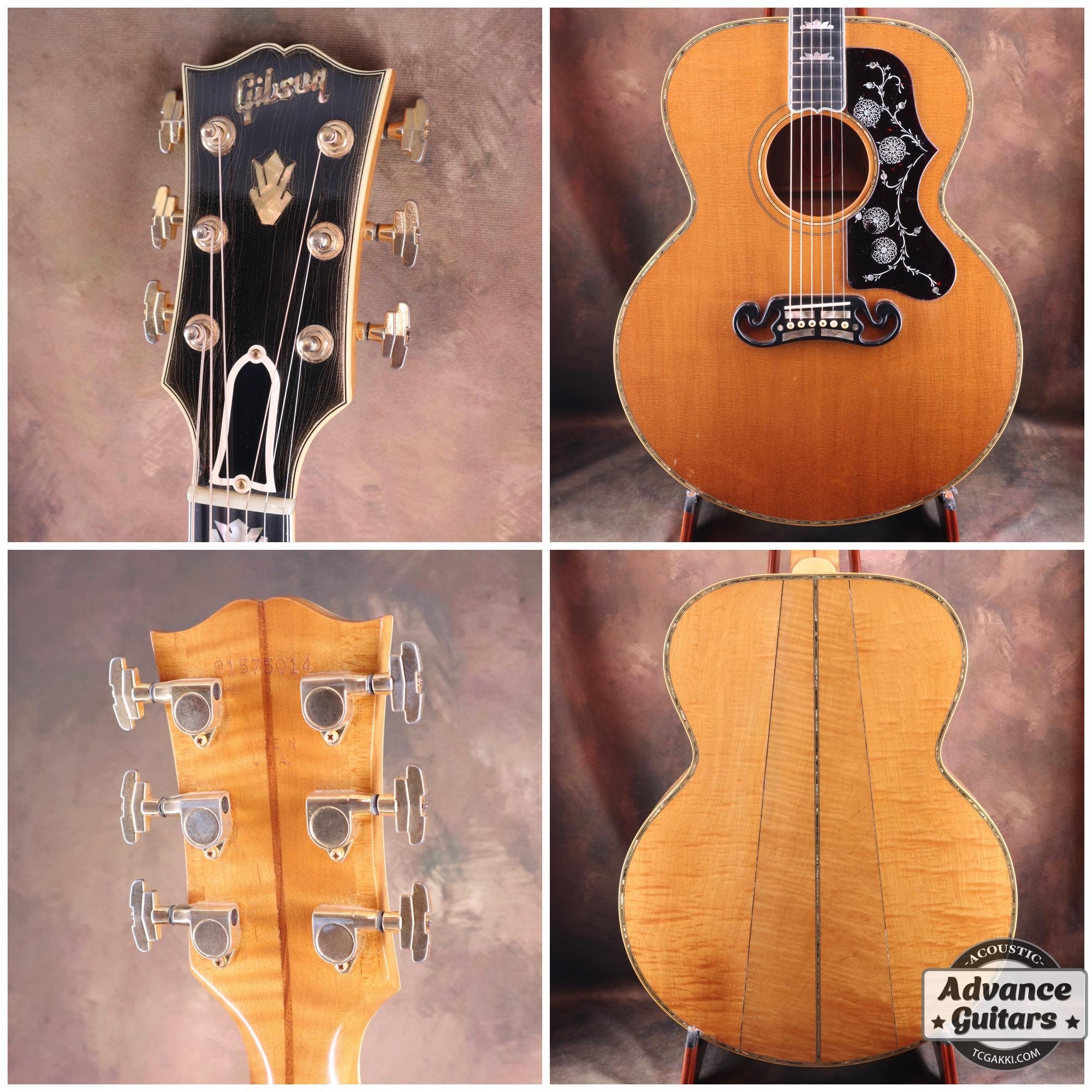 Gibson 1995年製 J-200 Deluxe Maple