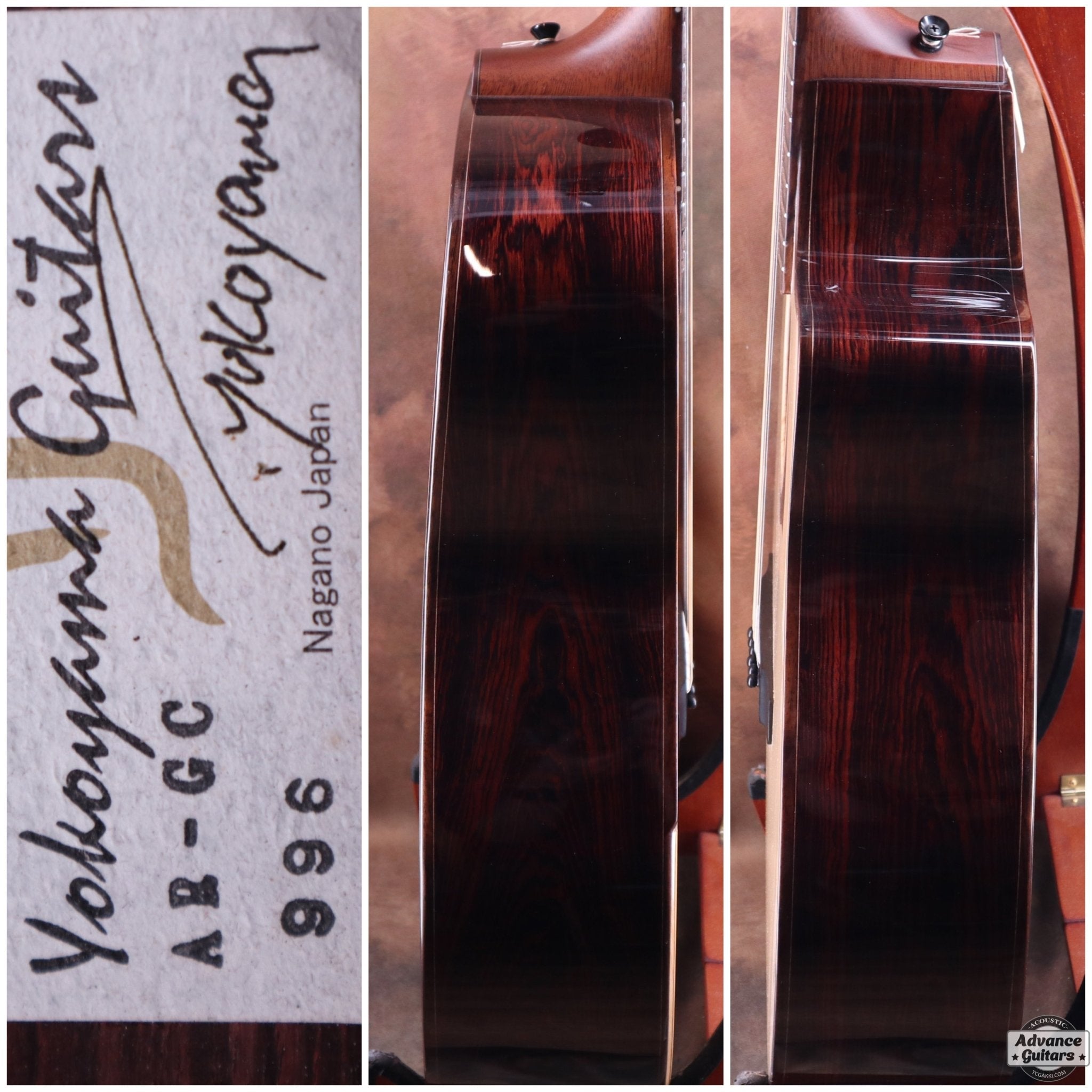 Yokoyama Guitars 2020S AR-GC German Spruce/Camatillo