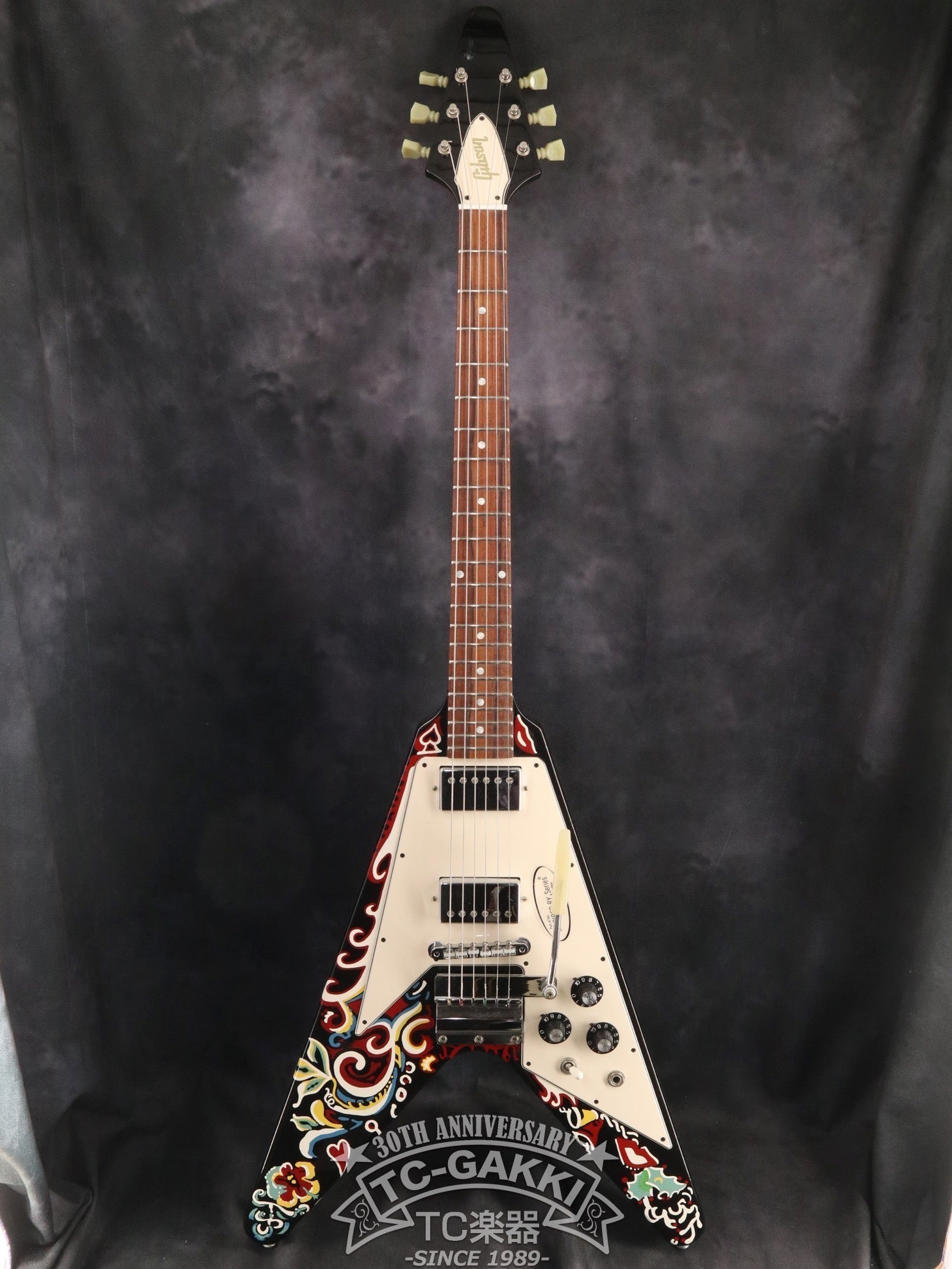 2006 INSPIRED BY Jimi Hendrix Psychedelic Flying V - TC楽器 - TCGAKKI