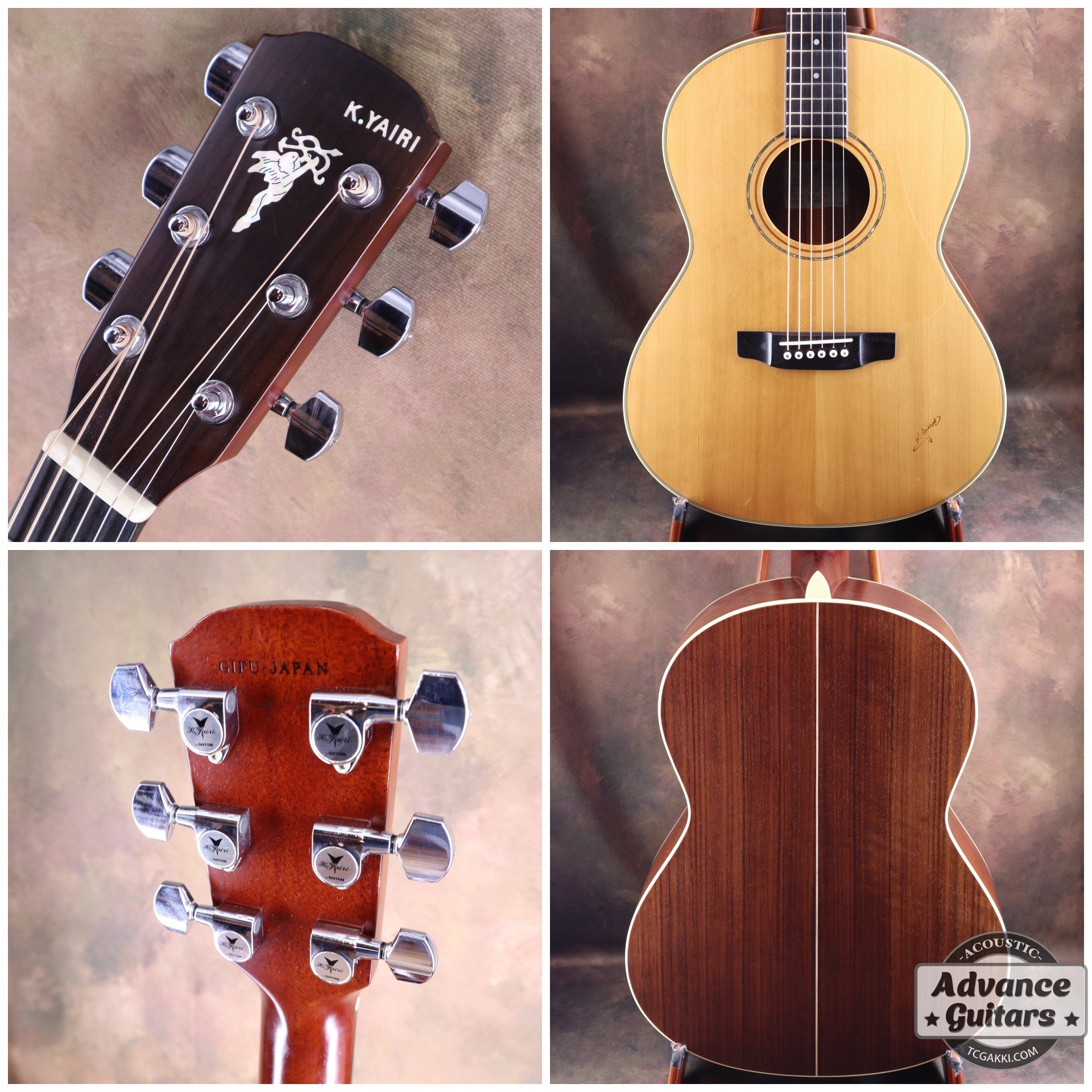 ギター RF 高額買取実施中!!】K.YAIRI アコースティックギター RF-85