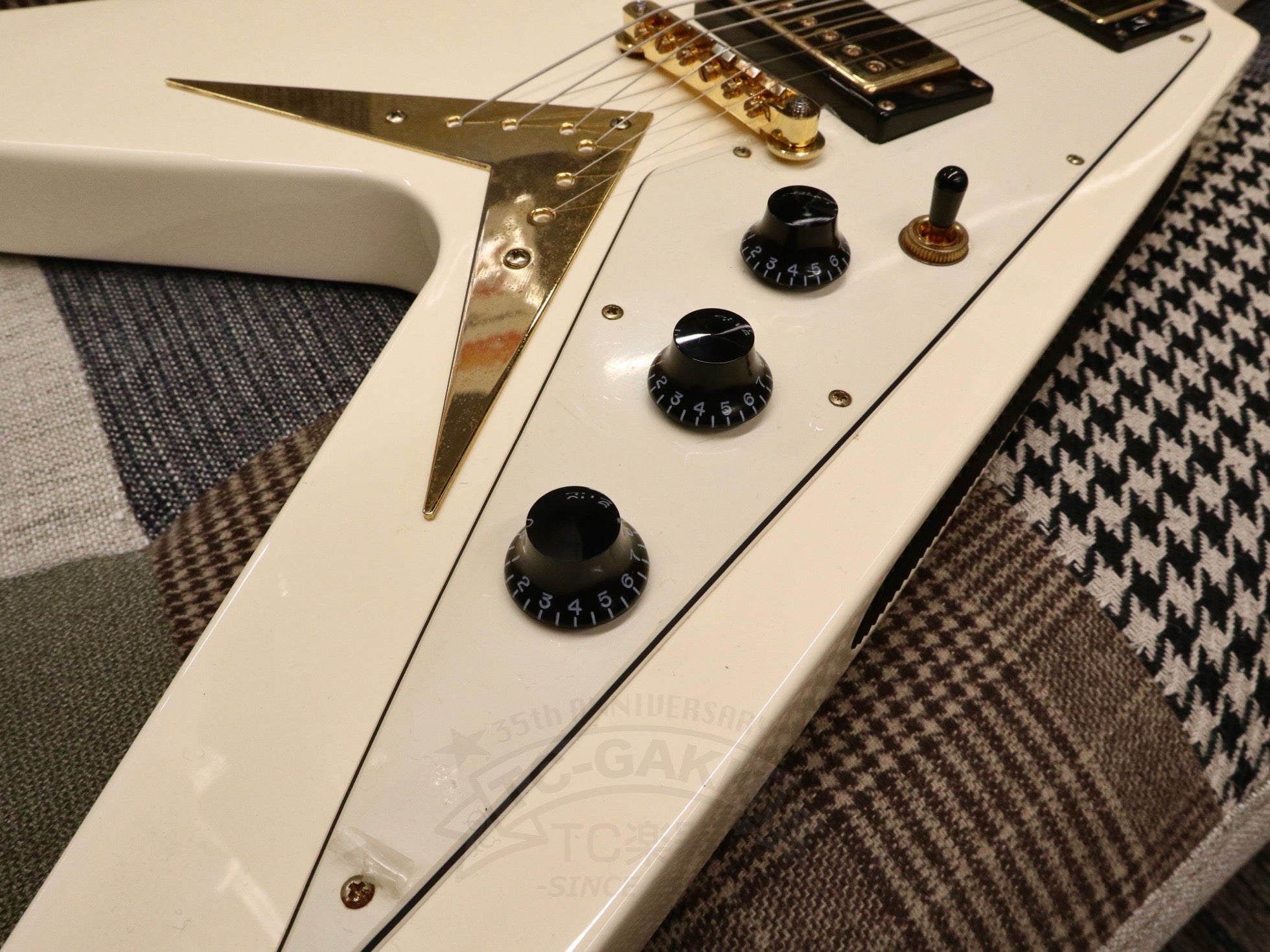 ○Epiphone Flying V bass エピフォンフライング V ベース - 楽器、器材