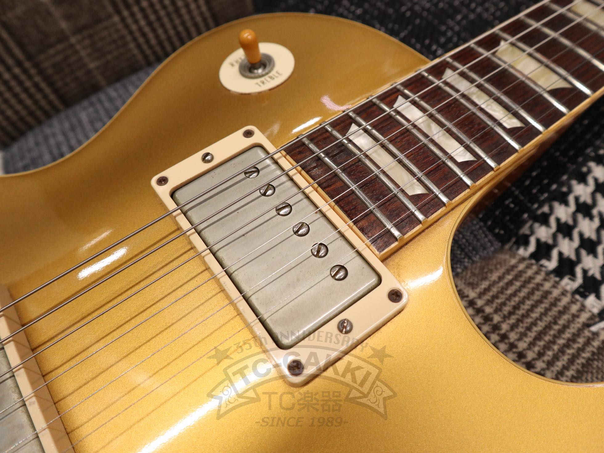 2012 Gibson Custom Shop Lee Roy Parnell 1957 Les Paul Gold Top - TC楽器 - TCGAKKI