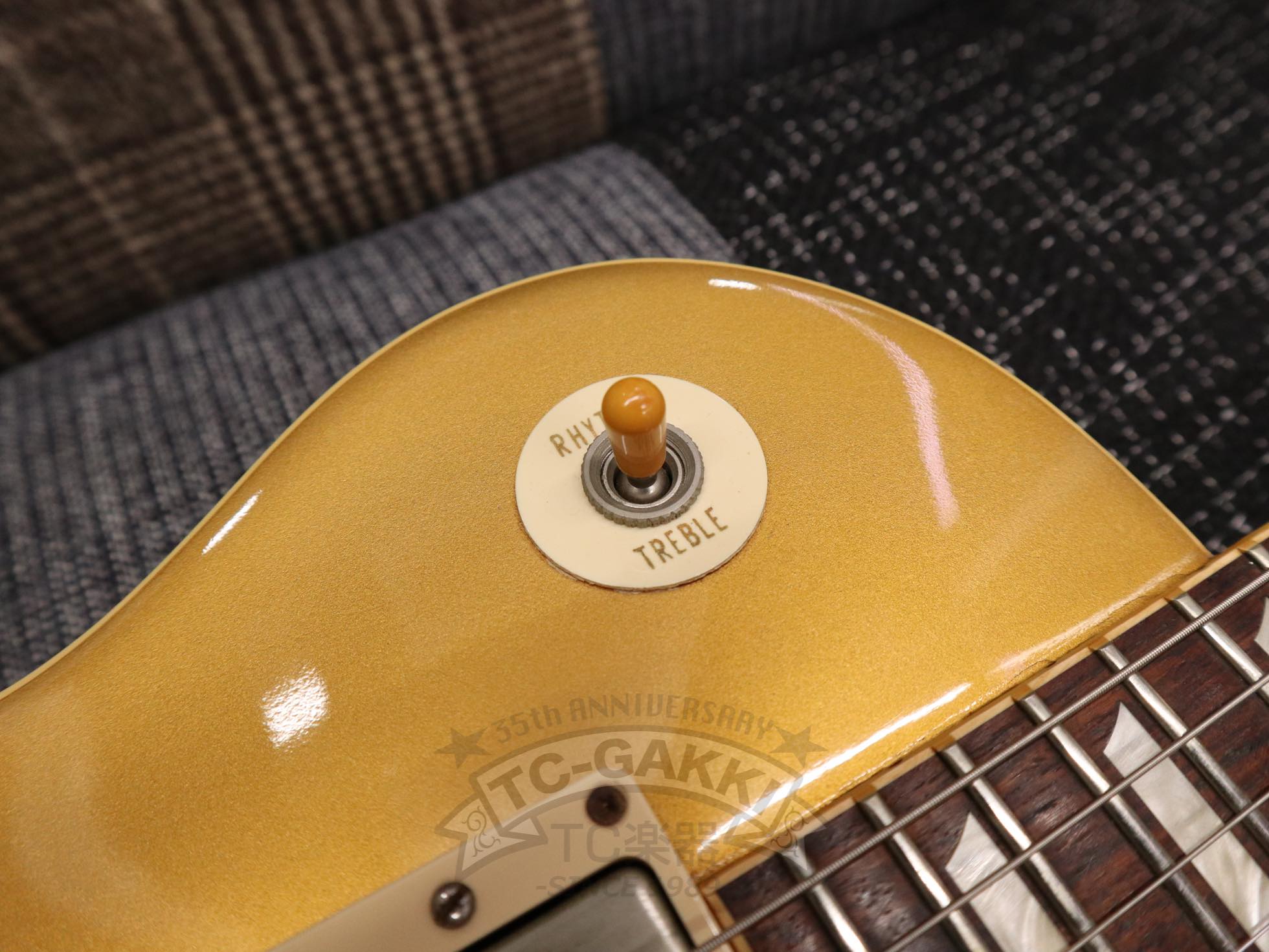 2012 Gibson Custom Shop Lee Roy Parnell 1957 Les Paul Gold Top - TC楽器 - TCGAKKI
