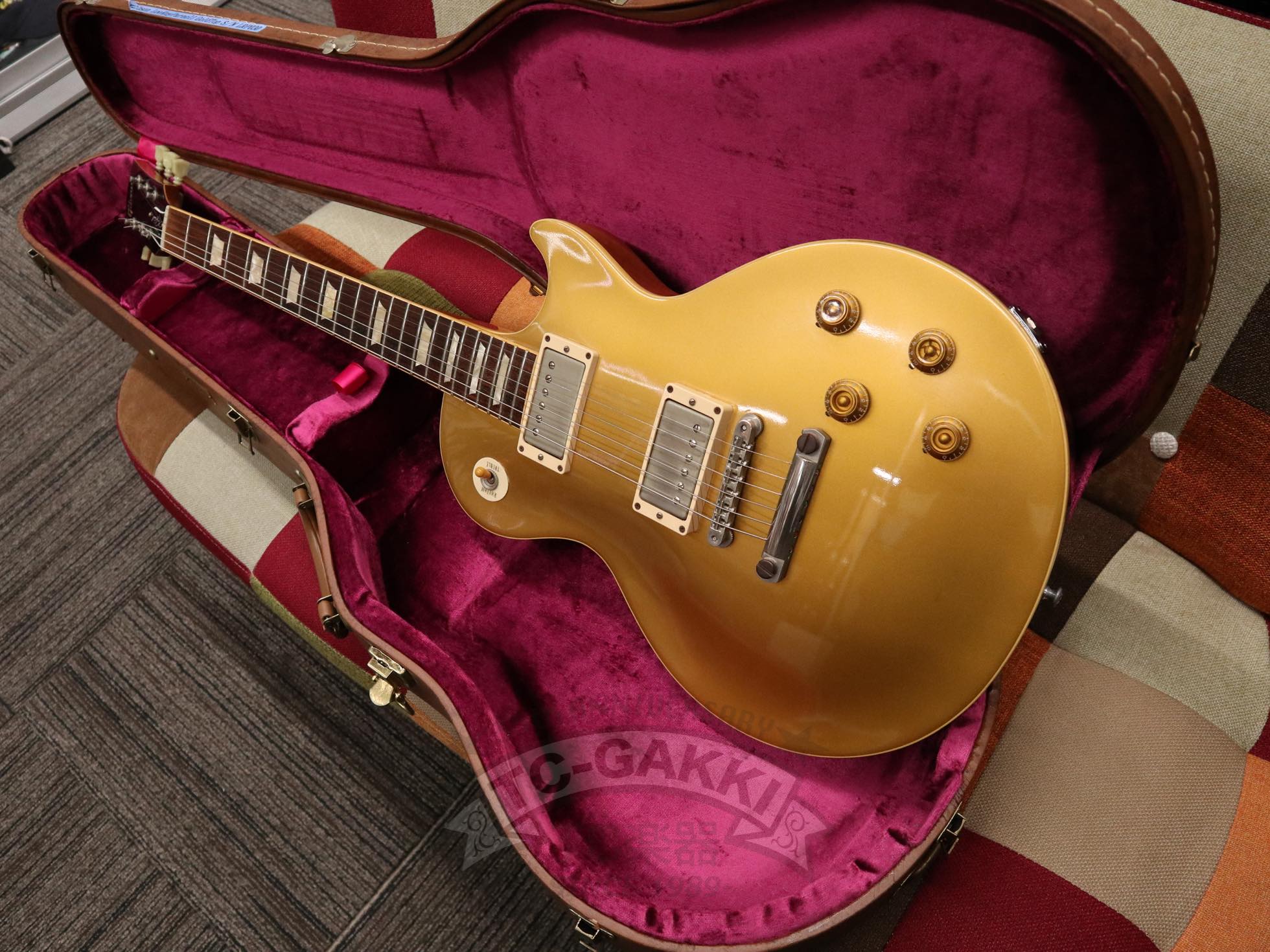 2012 Gibson Custom Shop Lee Roy Parnell 1957 Les Paul Gold Top - TC楽器 - TCGAKKI