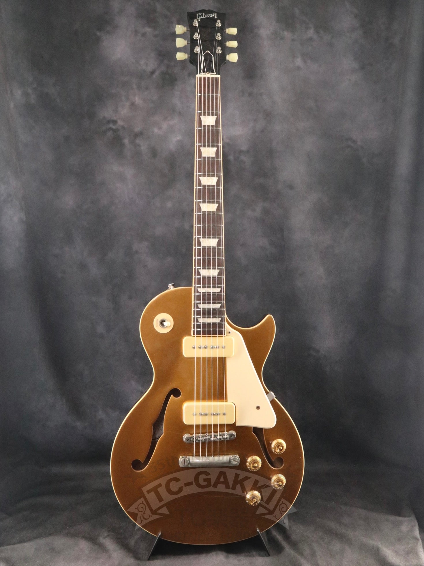 2015 ES-Les Paul Gold Top P-90