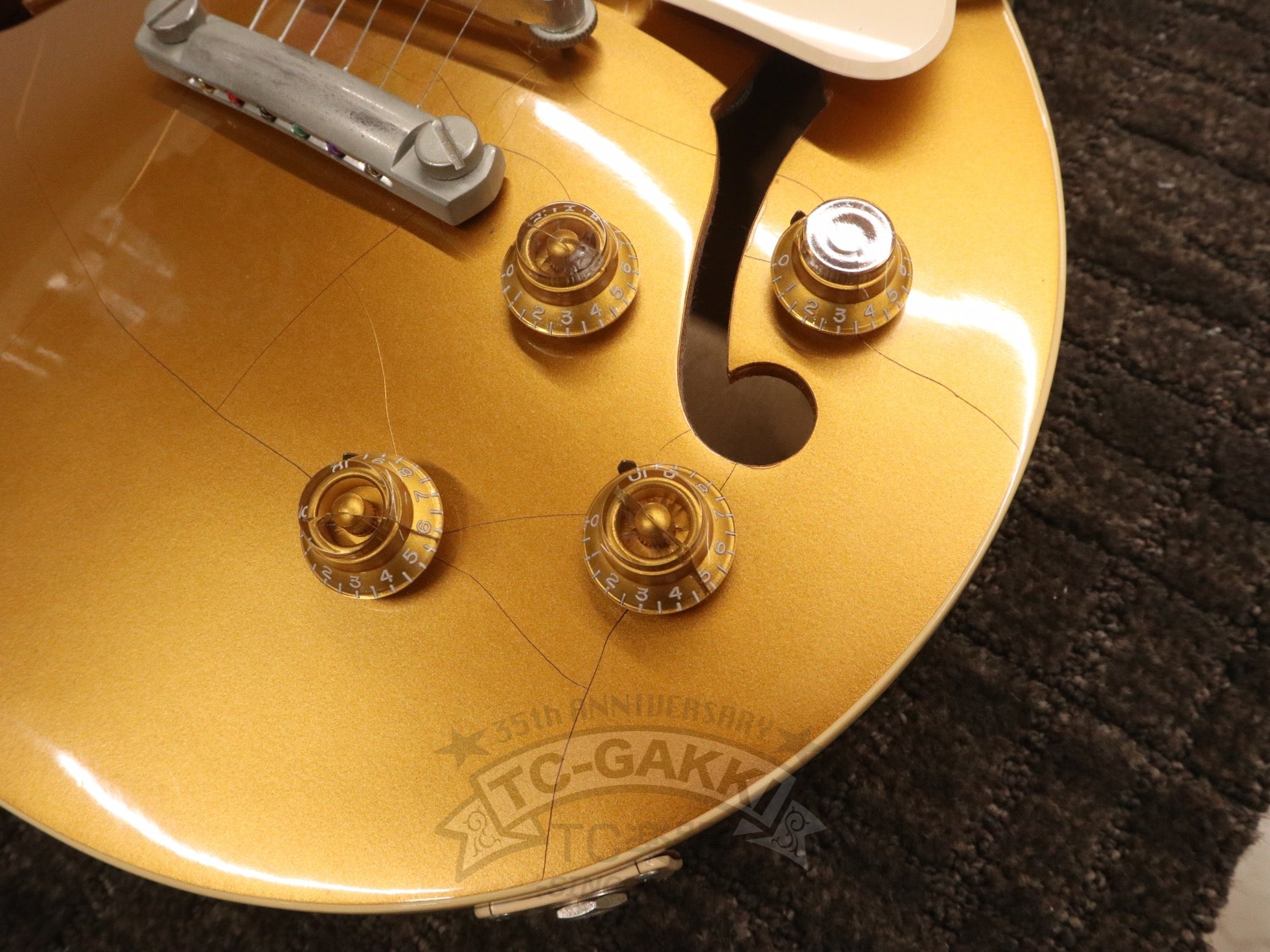 2015 ES - Les Paul Gold Top P - 90 - TC楽器 - TCGAKKI
