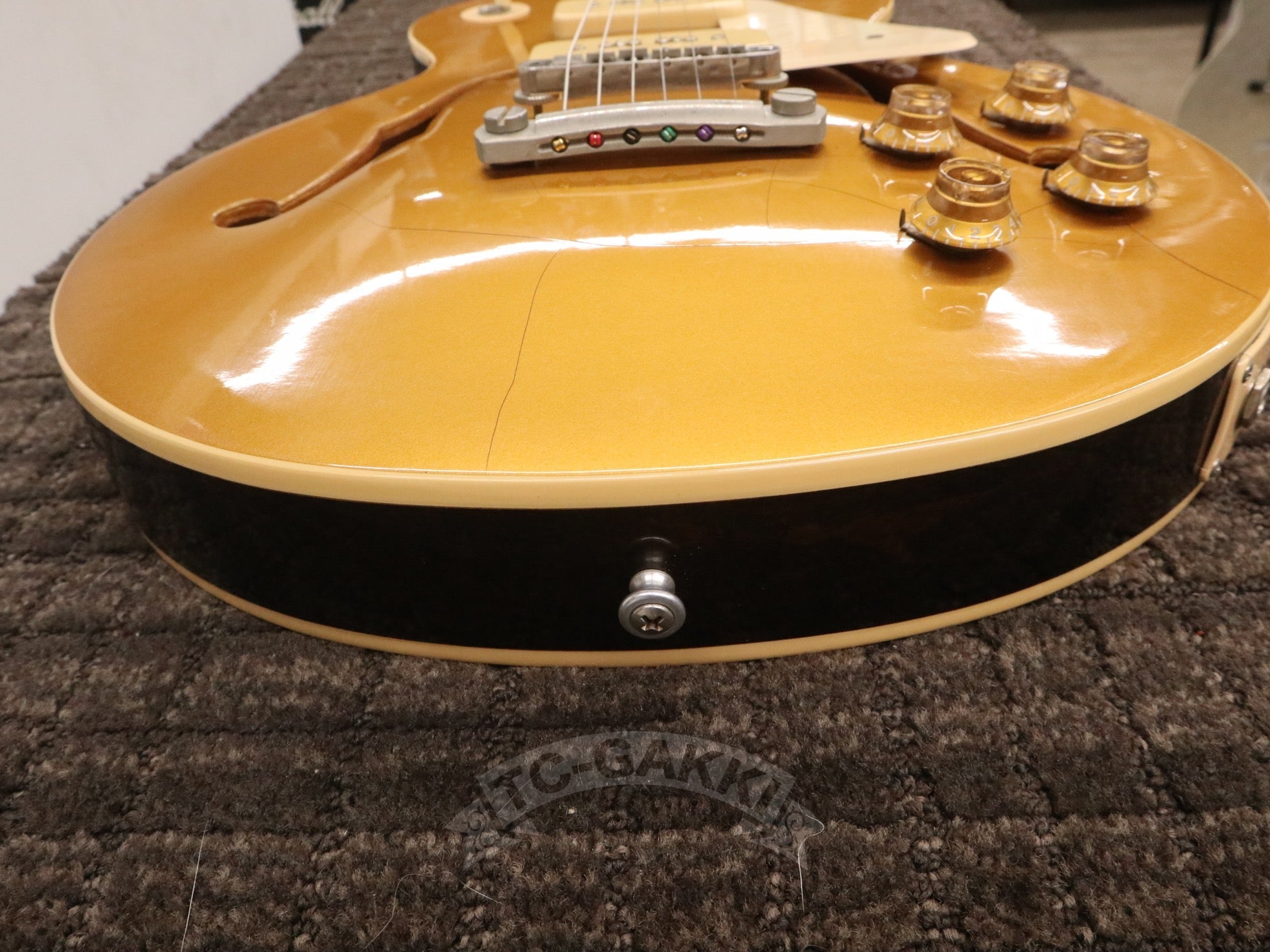 2015 ES - Les Paul Gold Top P - 90 - TC楽器 - TCGAKKI
