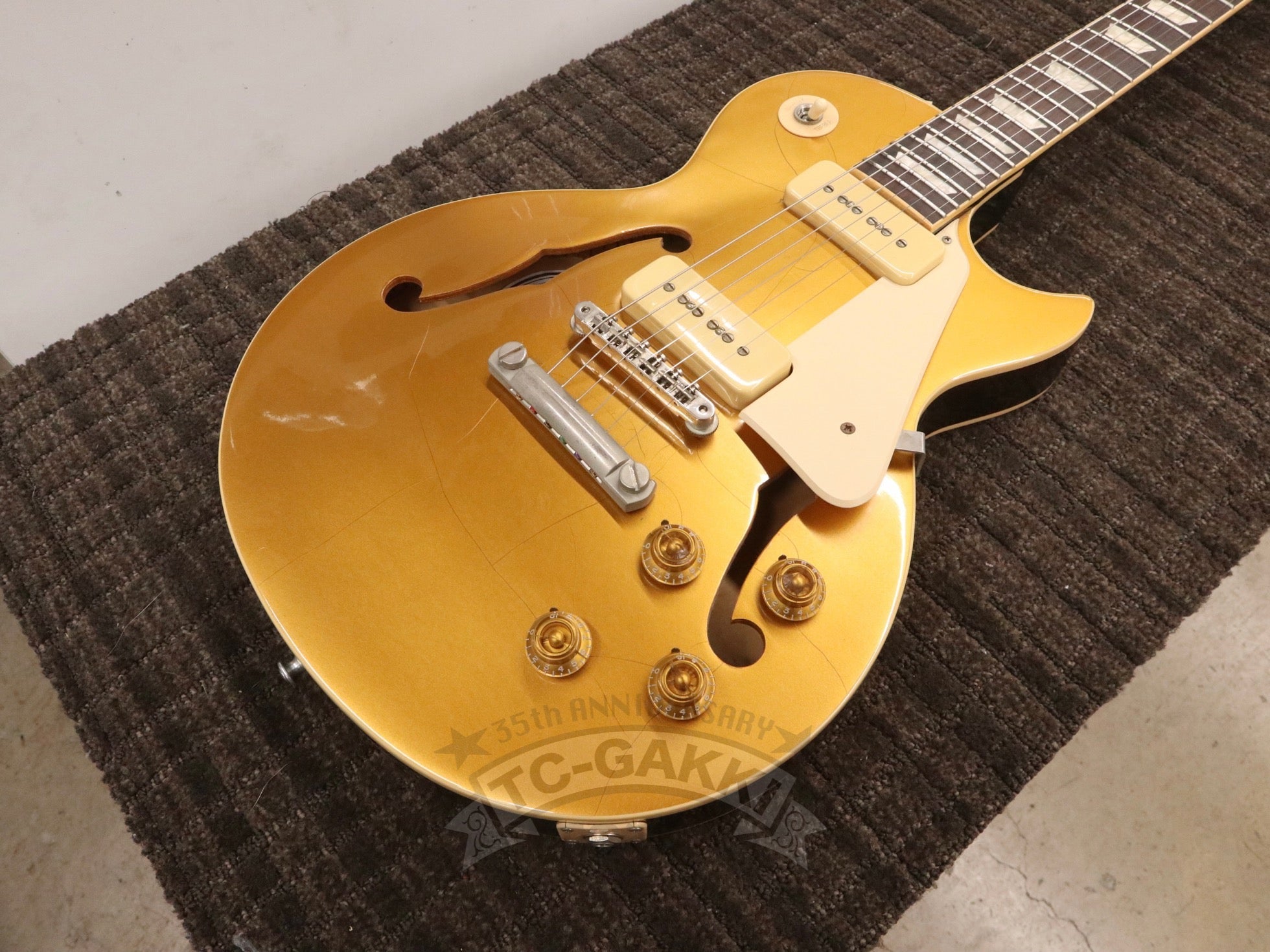 2015 ES - Les Paul Gold Top P - 90 - TC楽器 - TCGAKKI
