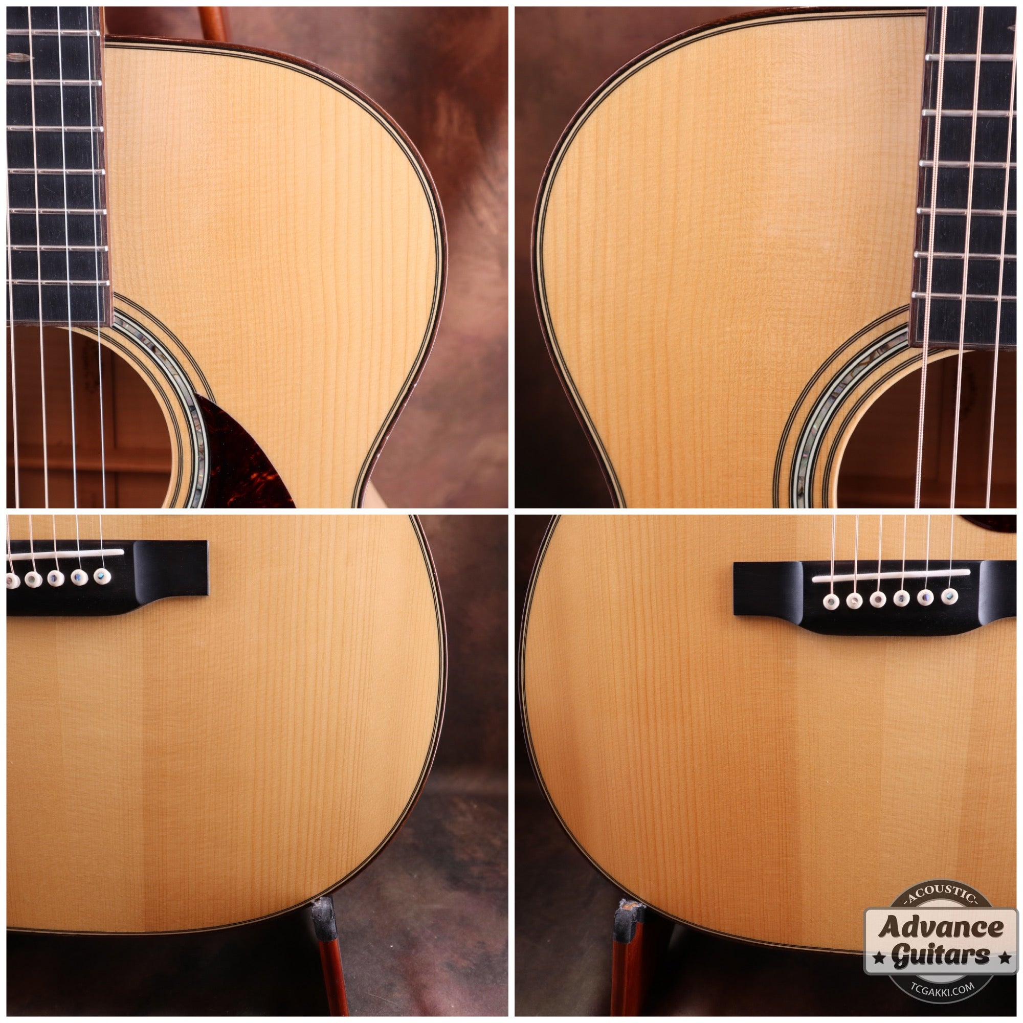 【聖なる音色】2018年製 CTM OM - Maple “Adirondack Spruce/European Maple” - TC楽器 - TCGAKKI