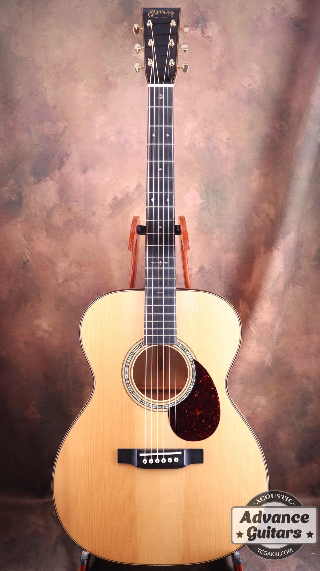 【聖なる音色】2018年製 CTM OM - Maple “Adirondack Spruce/European Maple” - TC楽器 - TCGAKKI